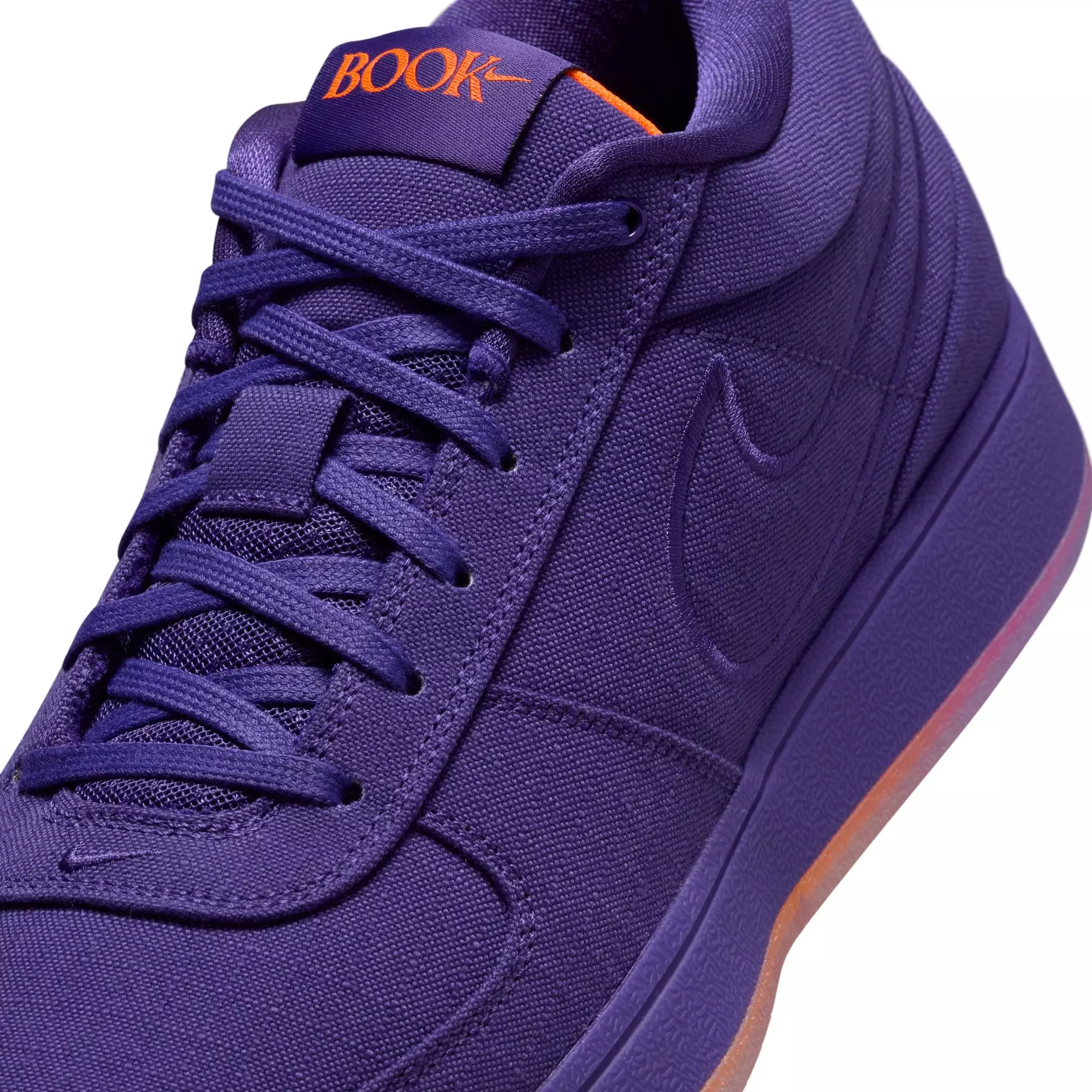 Nike Book 1 "Sunset" Men's Basketball Shoe - COURT PURPLE/TOTAL ORANGE/TAUPE GREY