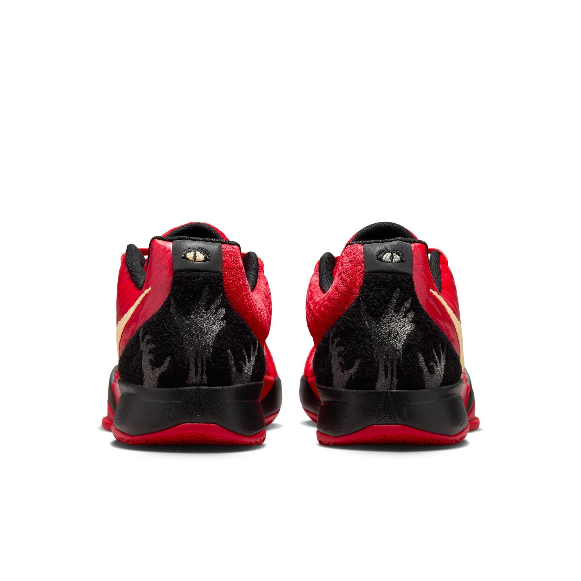 Nike Ja 2 "Nightmare" Unisex Basketball Shoe - UNIVERSITY RED/CELESTIAL GOLD/BLACK Thumbnail View 10