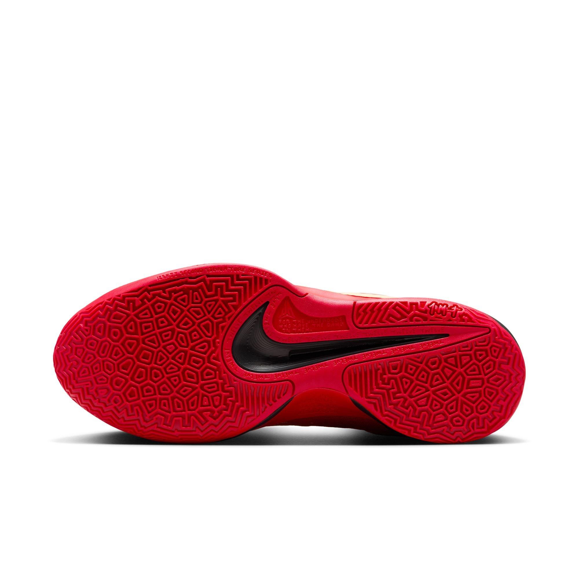 Nike Ja 2 "Nightmare" Unisex Basketball Shoe - UNIVERSITY RED/CELESTIAL GOLD/BLACK Thumbnail View 12