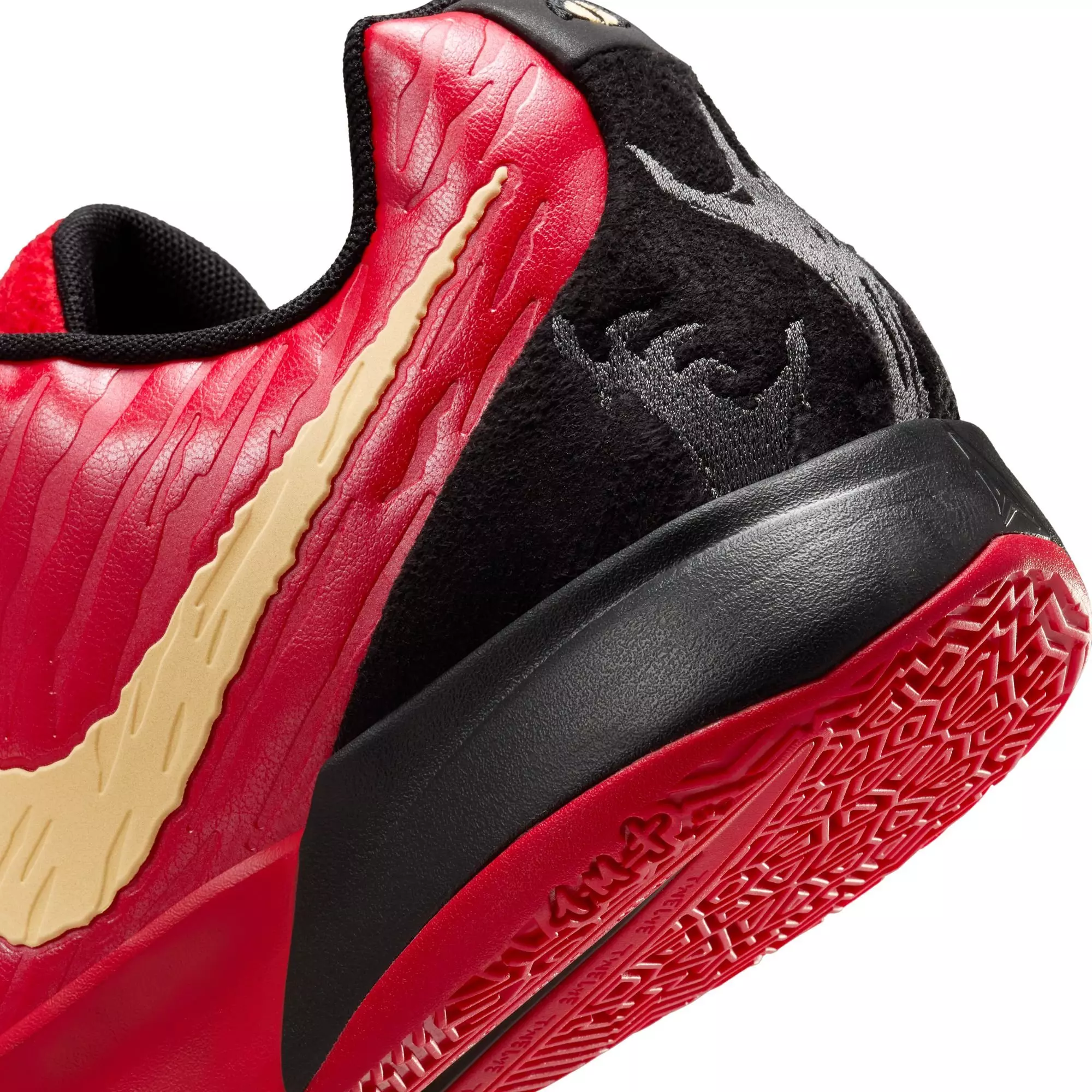 Nike Ja 2 "Nightmare" Unisex Basketball Shoe - UNIVERSITY RED/CELESTIAL GOLD/BLACK