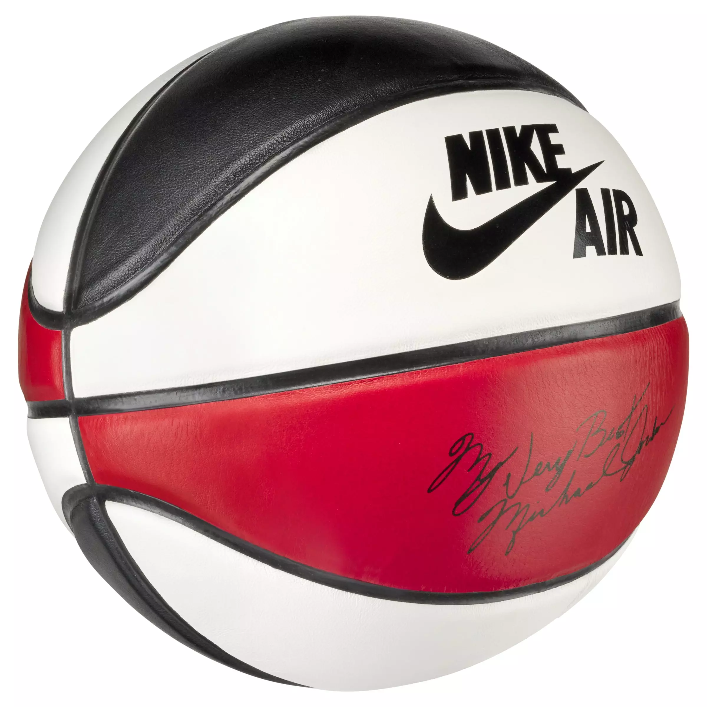 Jordan 1 Premium 29.5" Basketball - BLACK/WHITE/RED