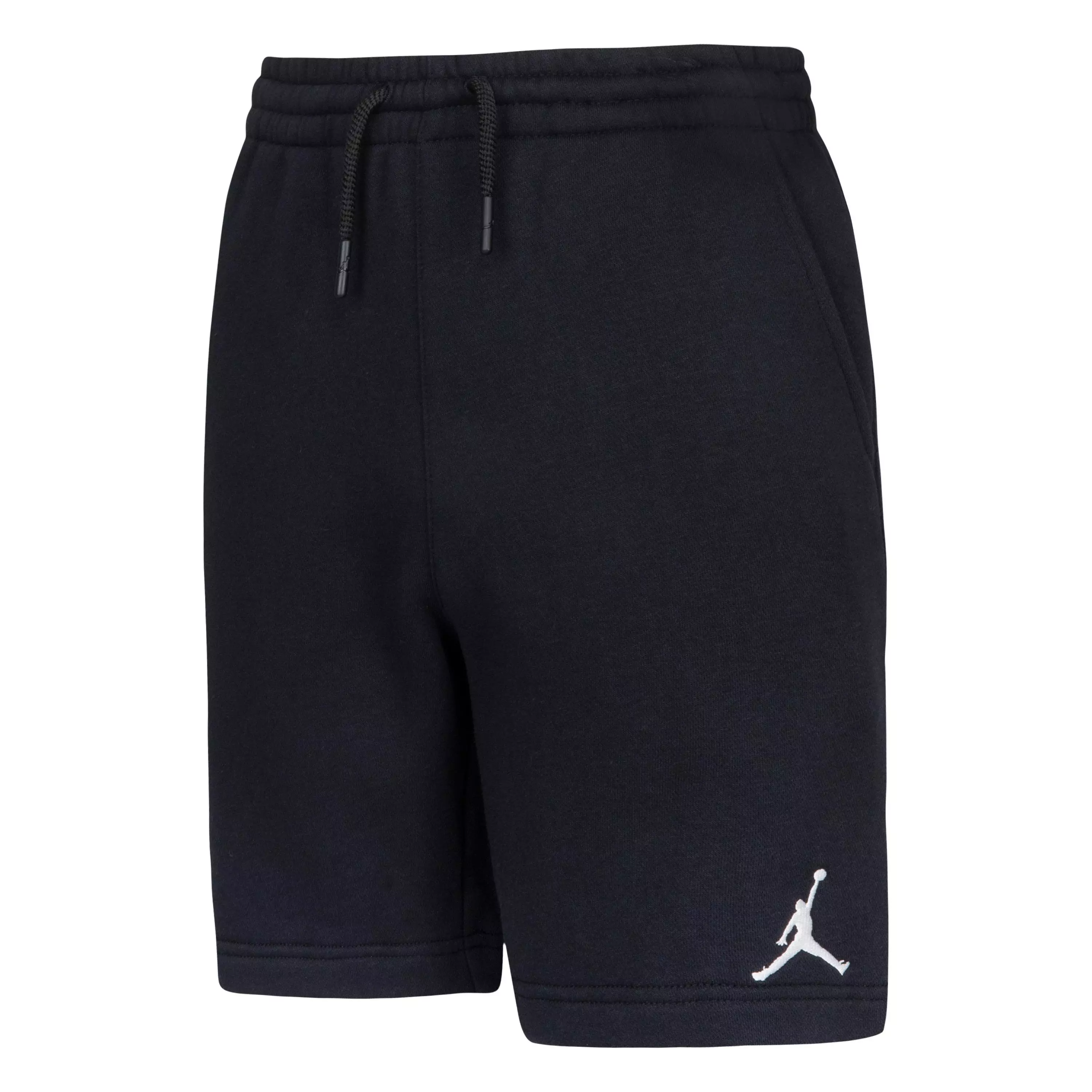 Jordan Big Boys' Essential Fleece Shorts - BLACK