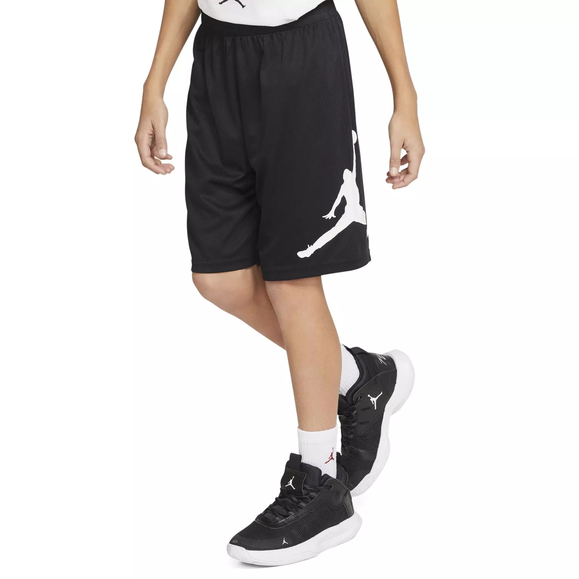 Jordan Big Boys' Jumpman Wrap Shorts - BLACK