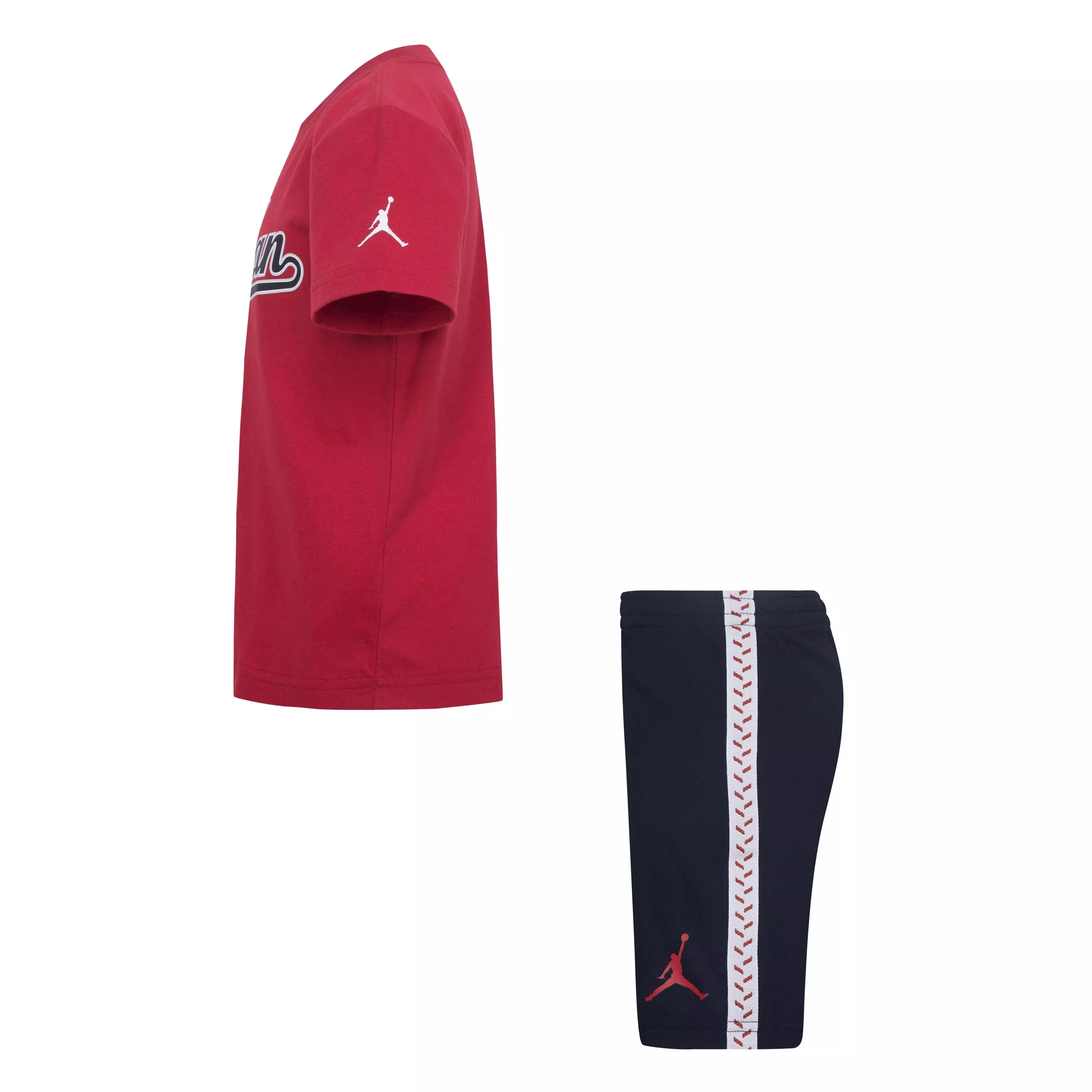 Jordan Little Boys' Flight MVP Short Set - BLACK