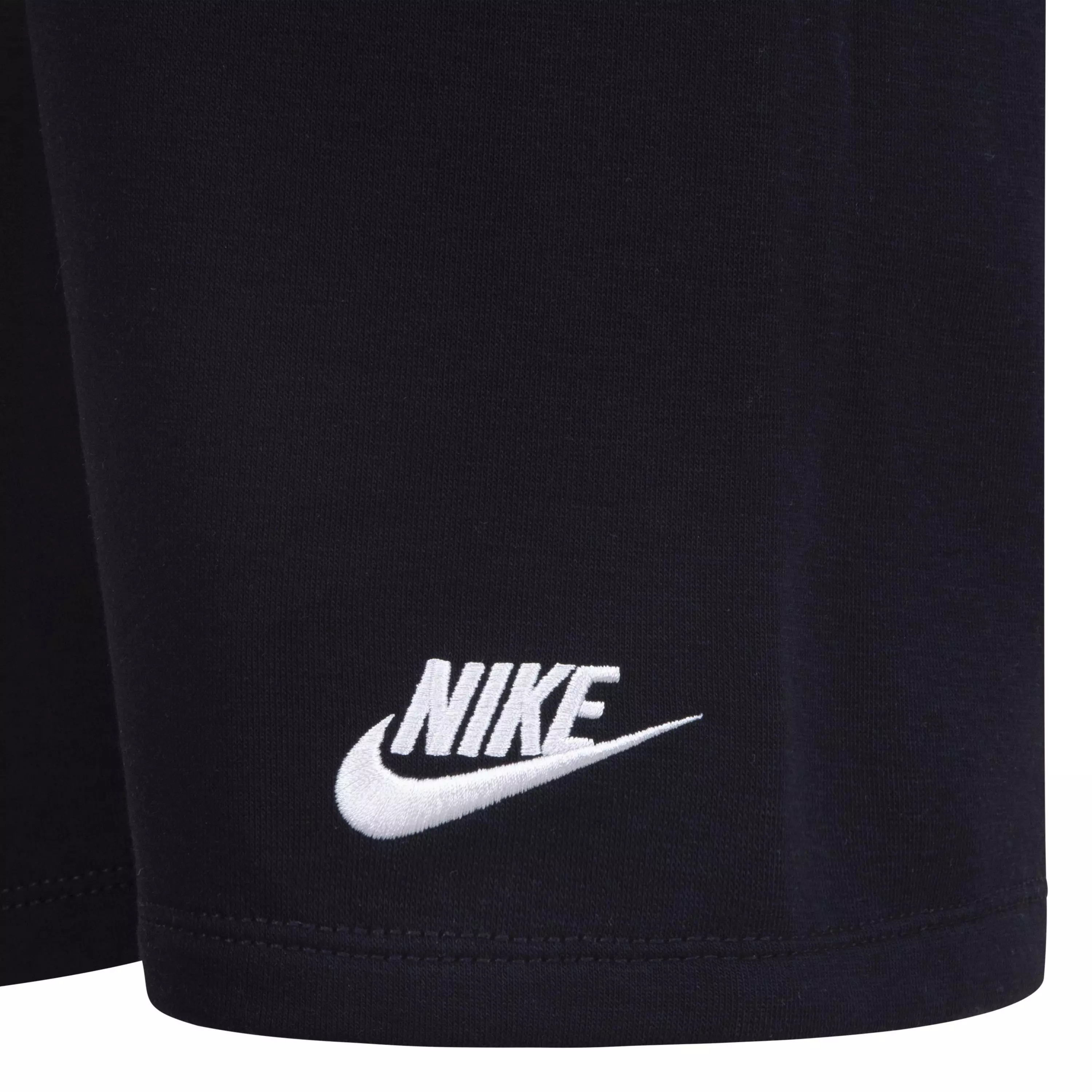Nike Little Boys' Club LBR Knit Short Set - BLACK