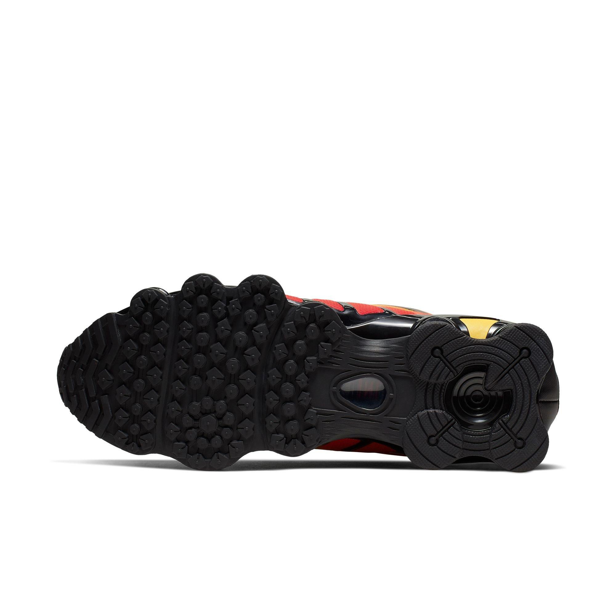 Nike Shox TL Black Amarillo University Red Men s Shoe Hibbett