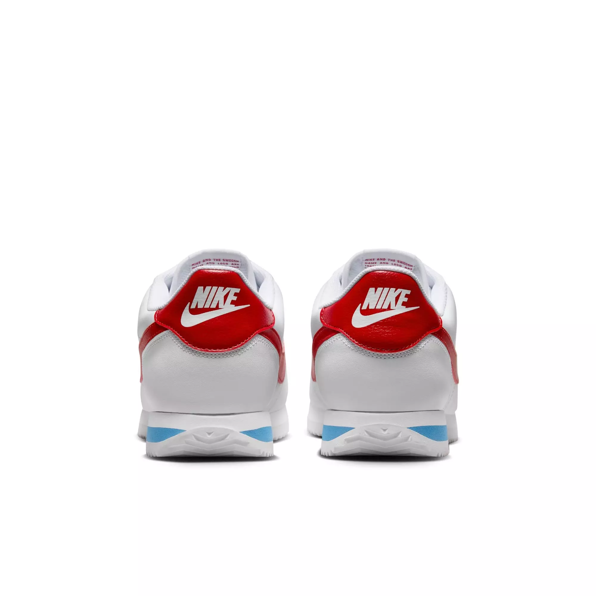 Nike Cortez "Forrest Gump" Men's Shoe - WHITE/VARSITY RED/VARSITY BLUE