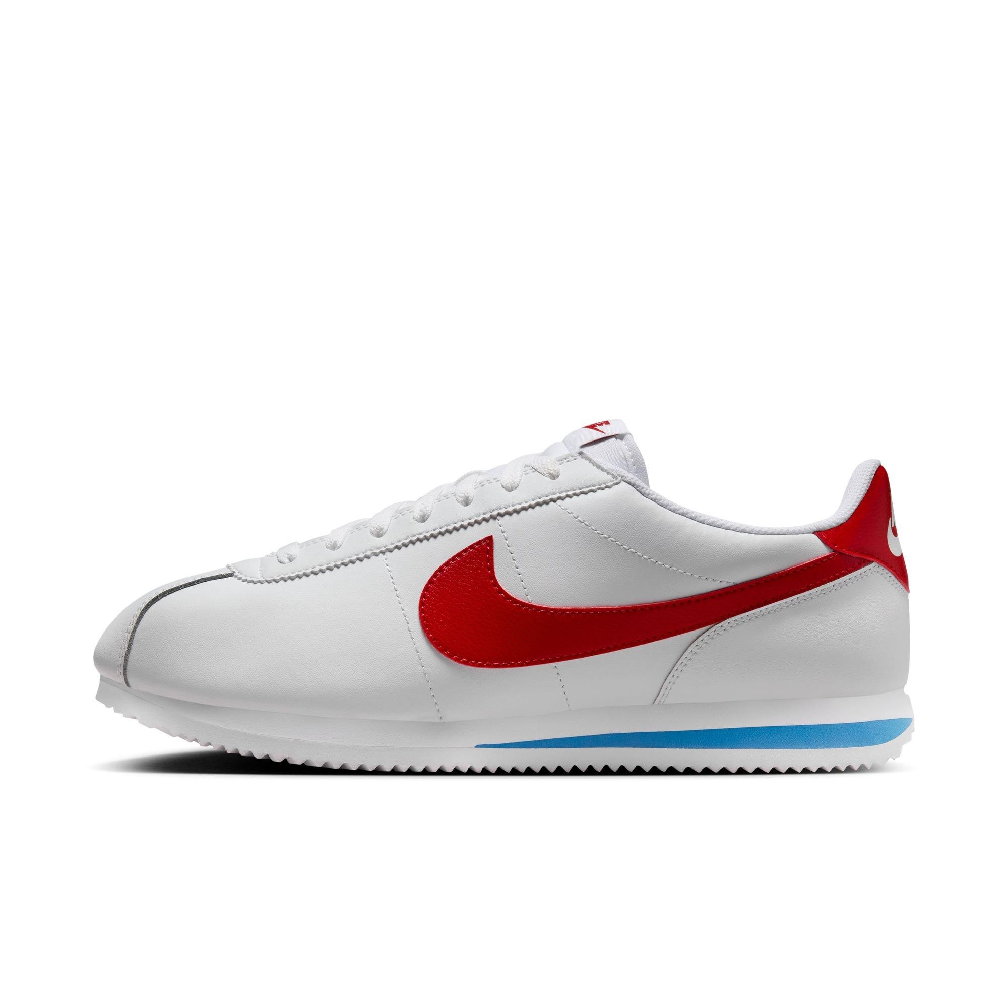 Nike Cortez "Forrest Gump" Men's Shoe - WHITE/VARSITY RED/VARSITY BLUE Thumbnail View 6