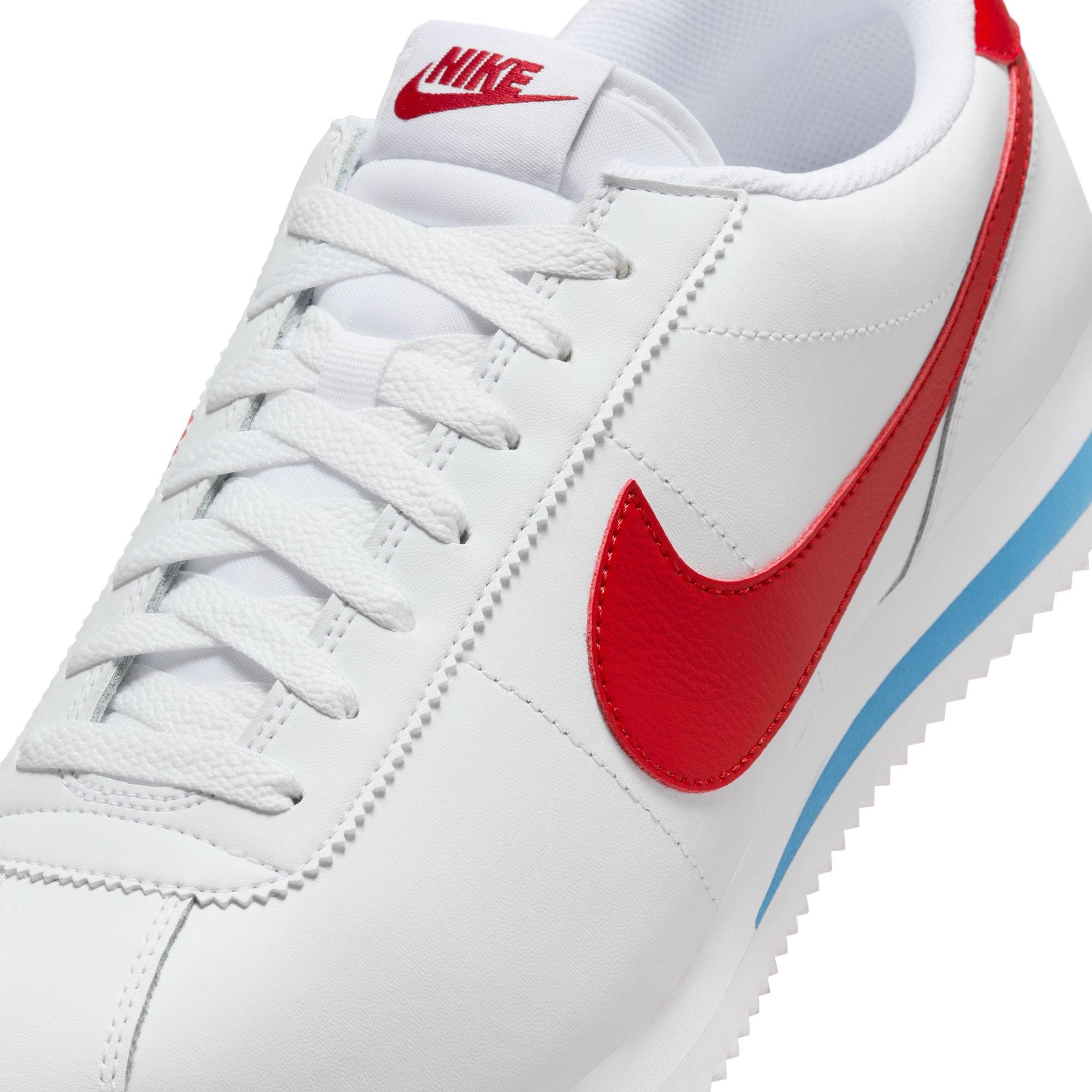 Nike Cortez "Forrest Gump" Men's Shoe - WHITE/VARSITY RED/VARSITY BLUE Thumbnail View 4