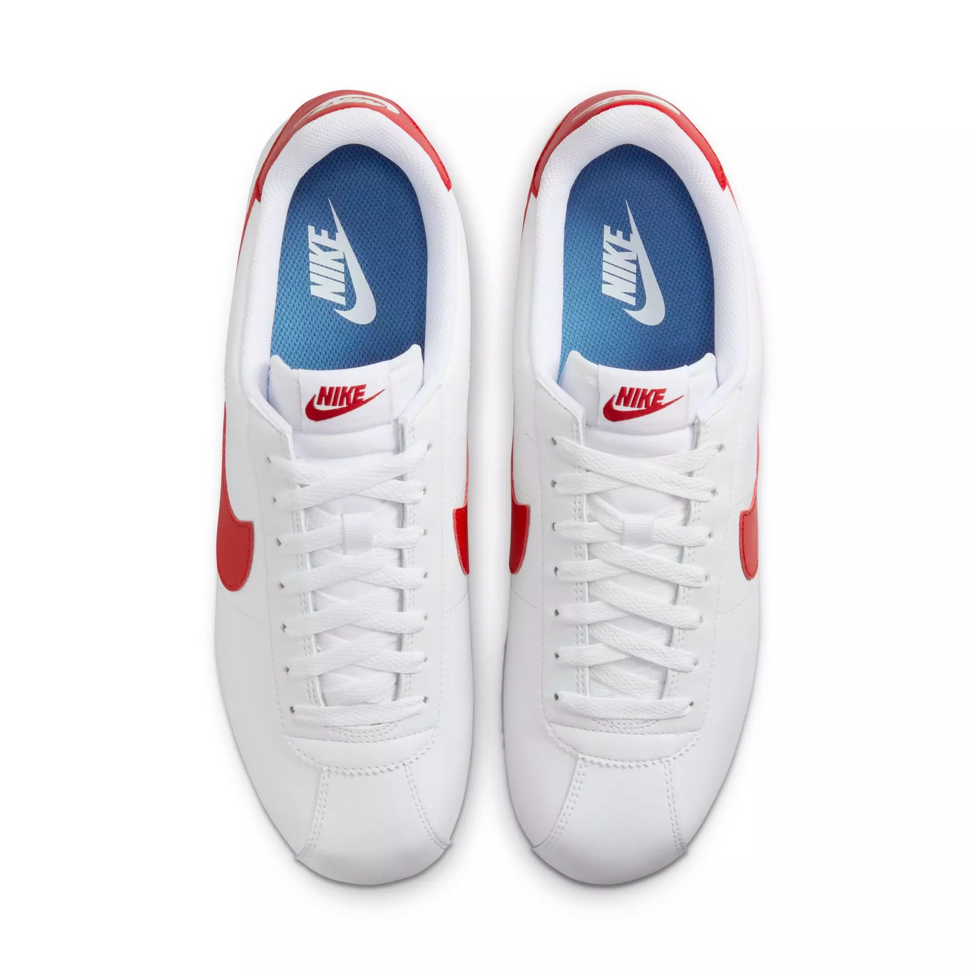 Nike Cortez "Forrest Gump" Men's Shoe - WHITE/VARSITY RED/VARSITY BLUE