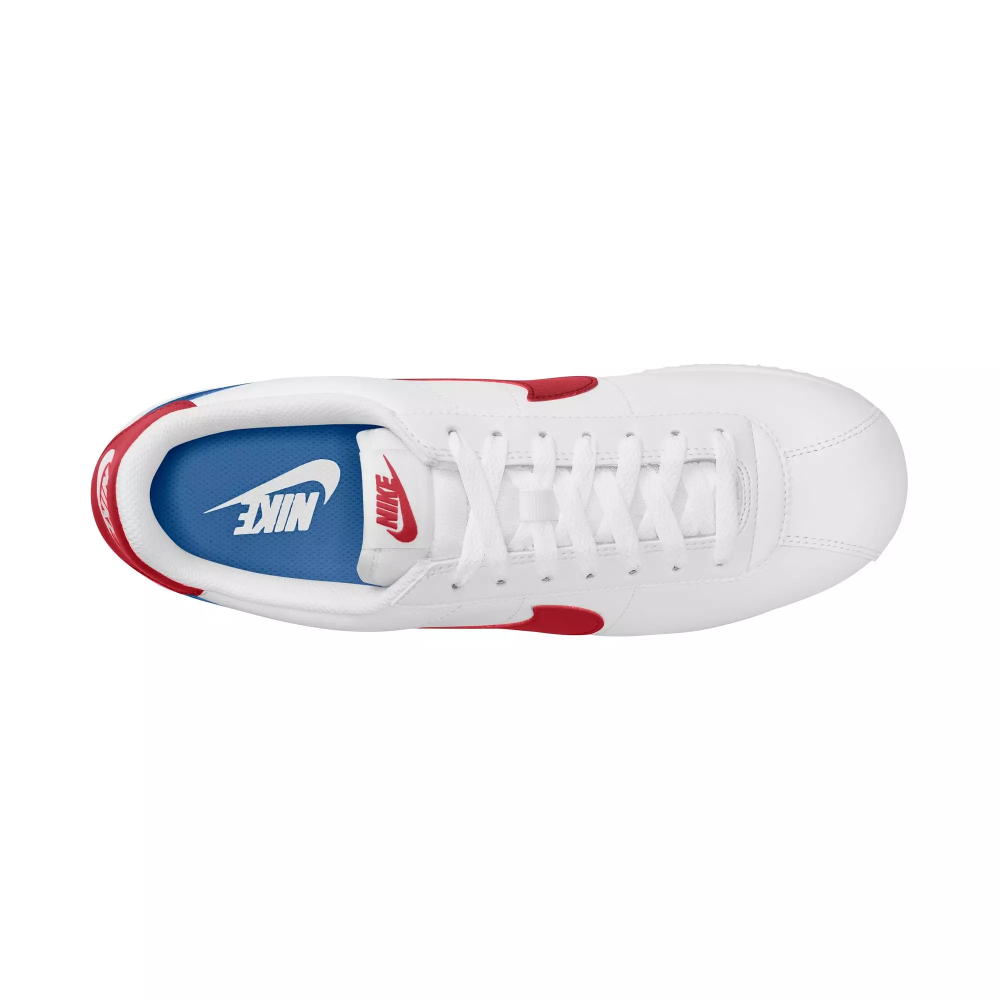 Nike Cortez "Forrest Gump" Men's Shoe - WHITE/VARSITY RED/VARSITY BLUE