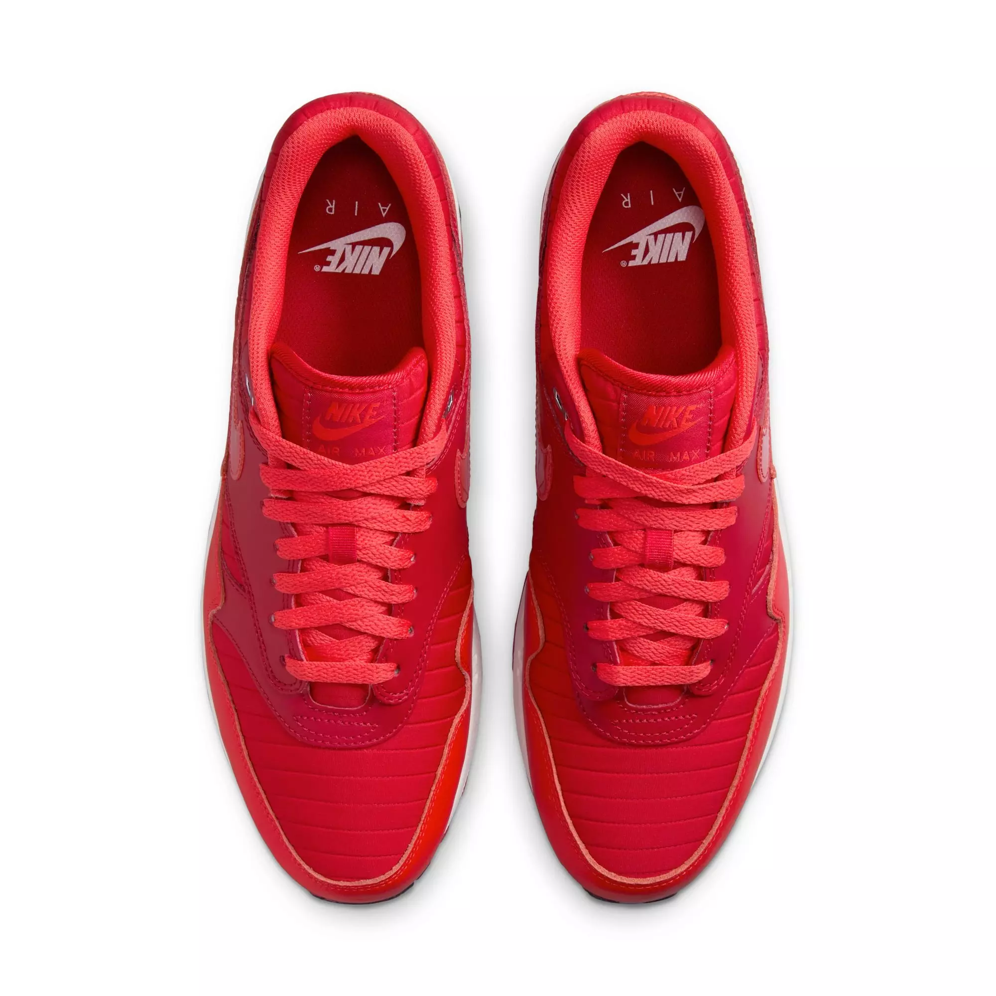Nike Air Max 1 "Gym Red/Sail/University Red/Lt Crimson" Men's Shoe - RED/TAN