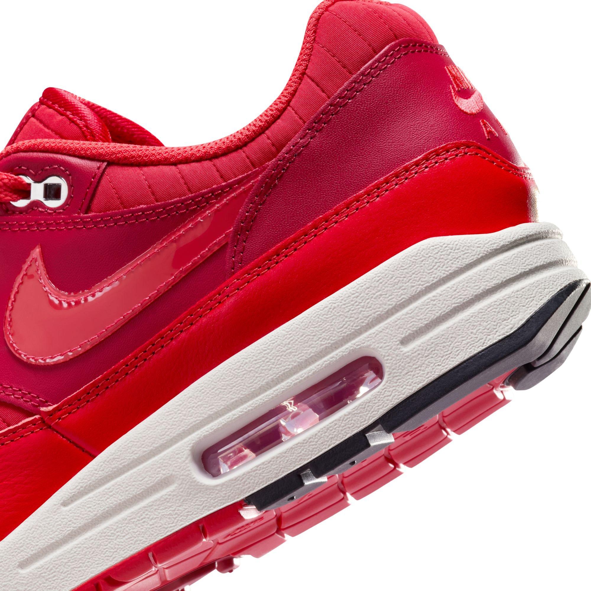 Nike Air Max 1 "Gym Red/Sail/University Red/Lt Crimson" Men's Shoe - RED/TAN Thumbnail View 10
