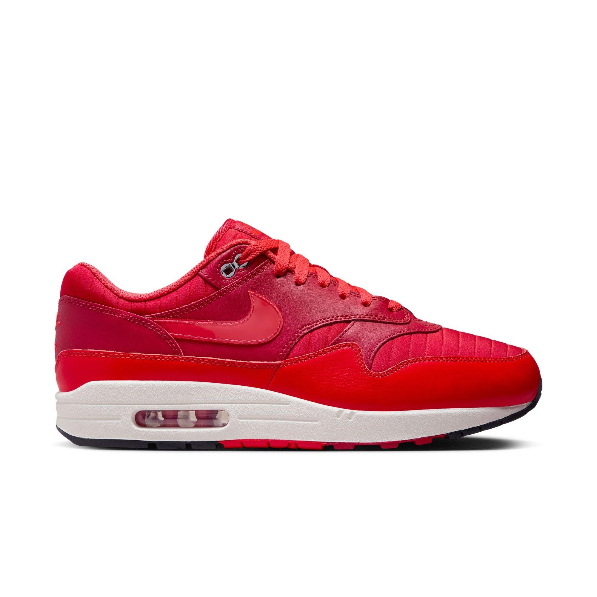 Nike Air Max 1 "Gym Red/Sail/University Red/Lt Crimson" Men's Shoe - RED/TAN Thumbnail View 1