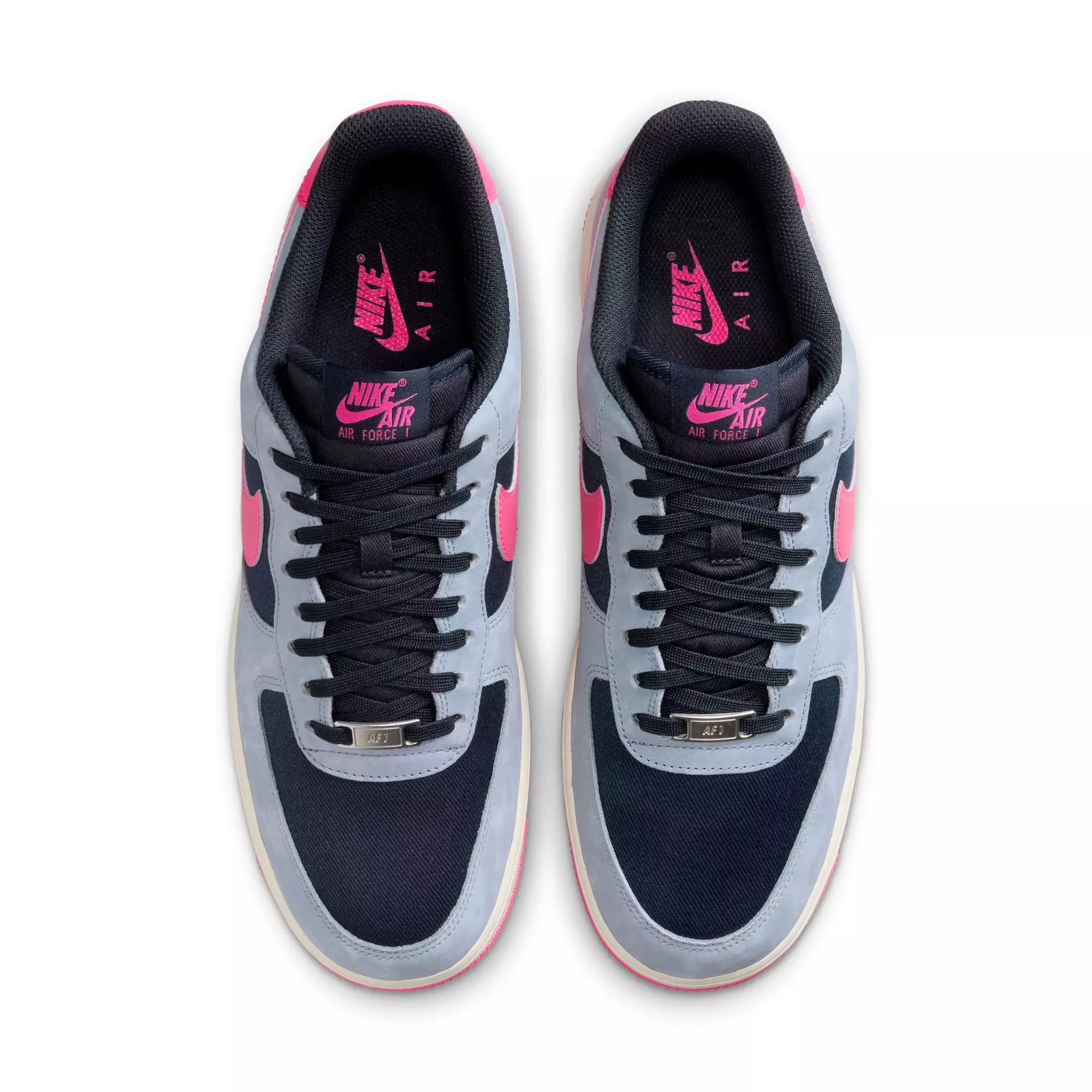 Nike Air Force 1 '07 LX "Dark Obsidian/Pink Blast/Ashen Slate" Men's Shoe - DK BLUE
