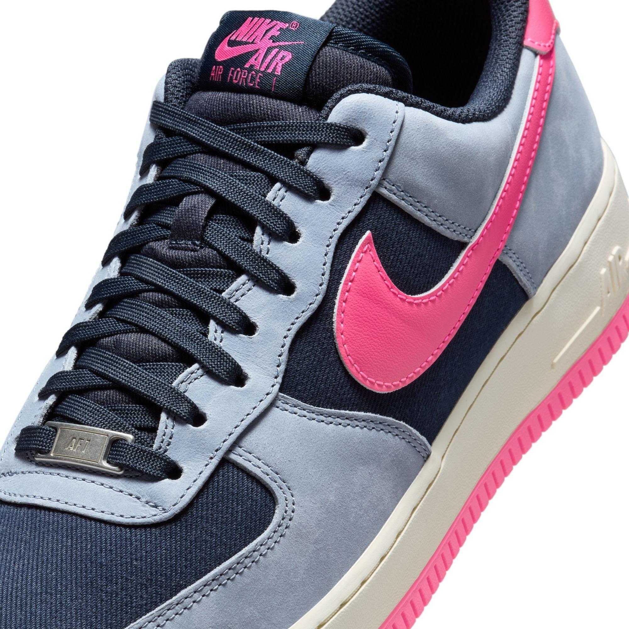 Nike Air Force 1 '07 LX Men's "Dark Obsidian/Pink Blast/Ashen Slate" Shoe