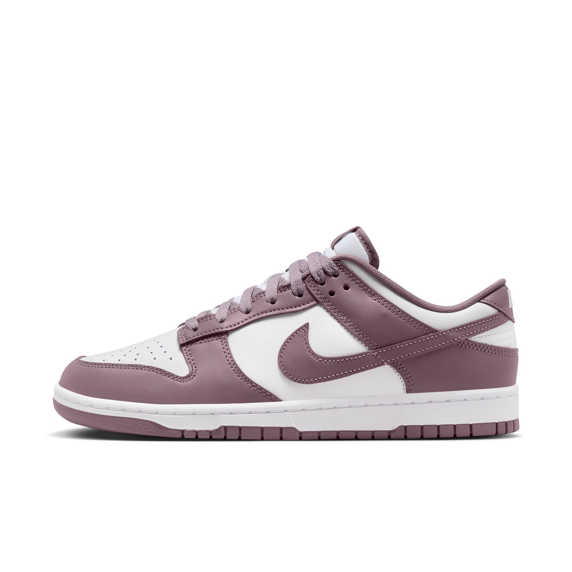 Nike Dunk Low Retro "White/Taupe Grey" Men's Shoe - WHITE/TAN Thumbnail View 3