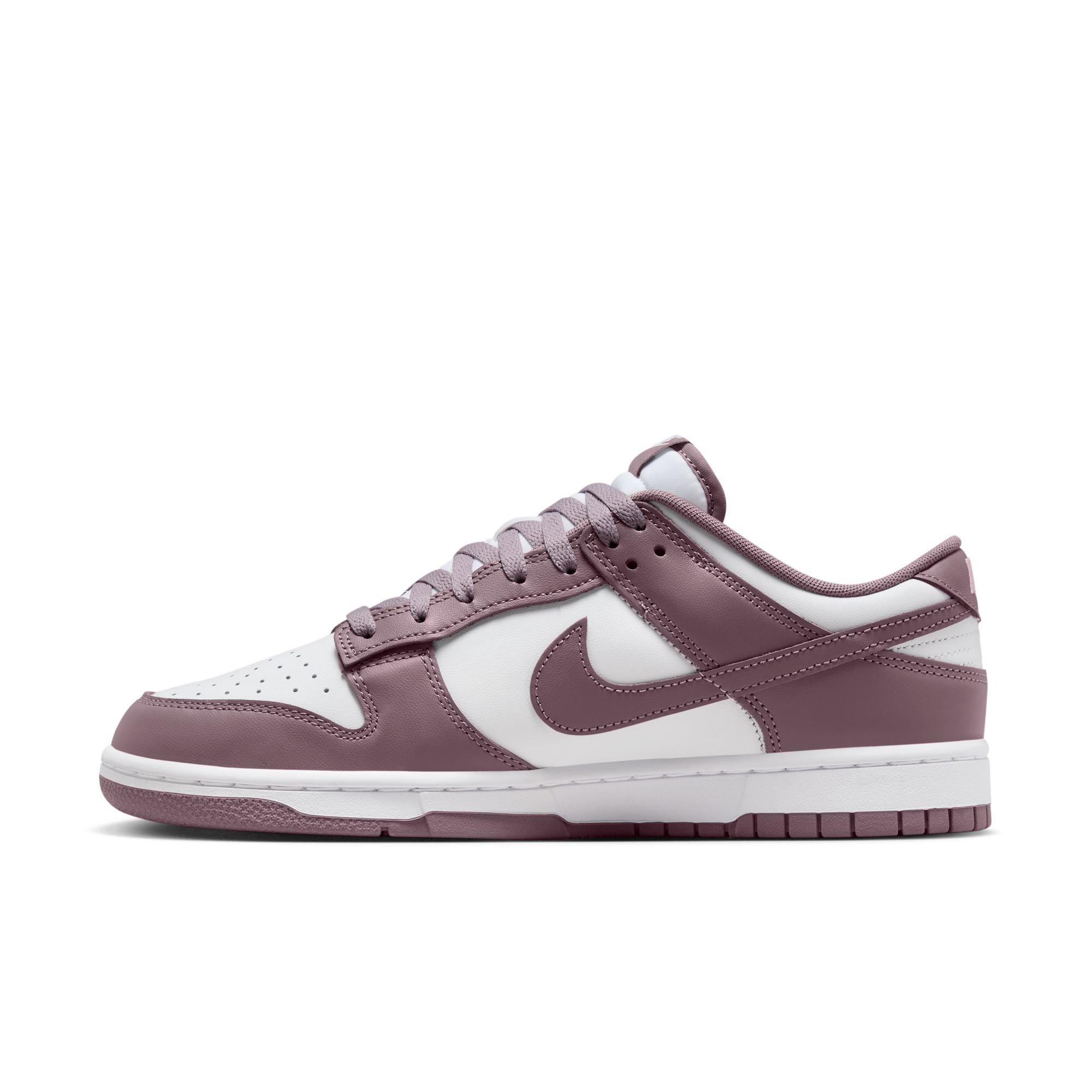 Nike Dunk Low Retro "White/Taupe Grey" Men's Shoe - WHITE/TAN Thumbnail View 4