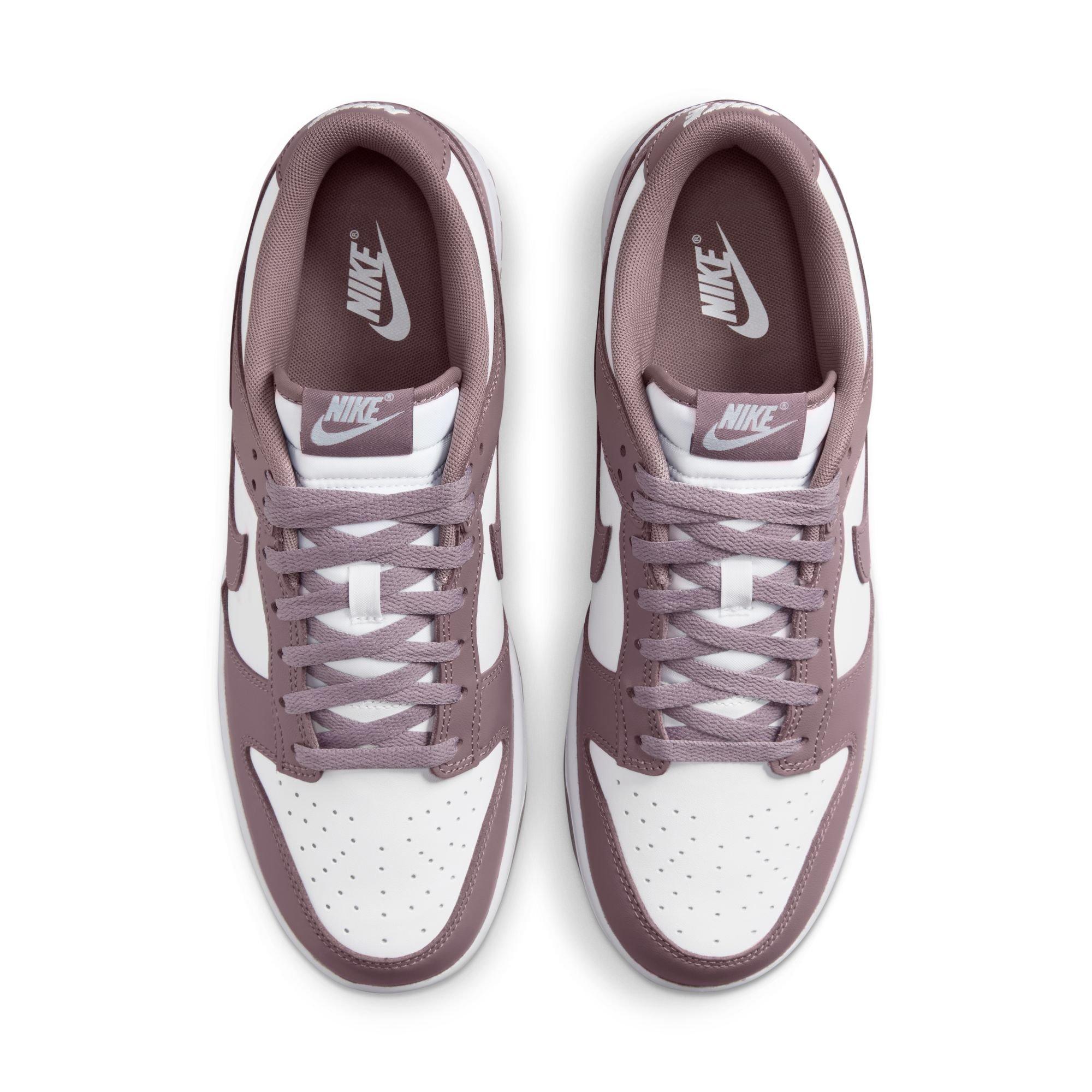 Nike Dunk Low Retro "White/Taupe Grey" Men's Shoe - WHITE/TAN Thumbnail View 6