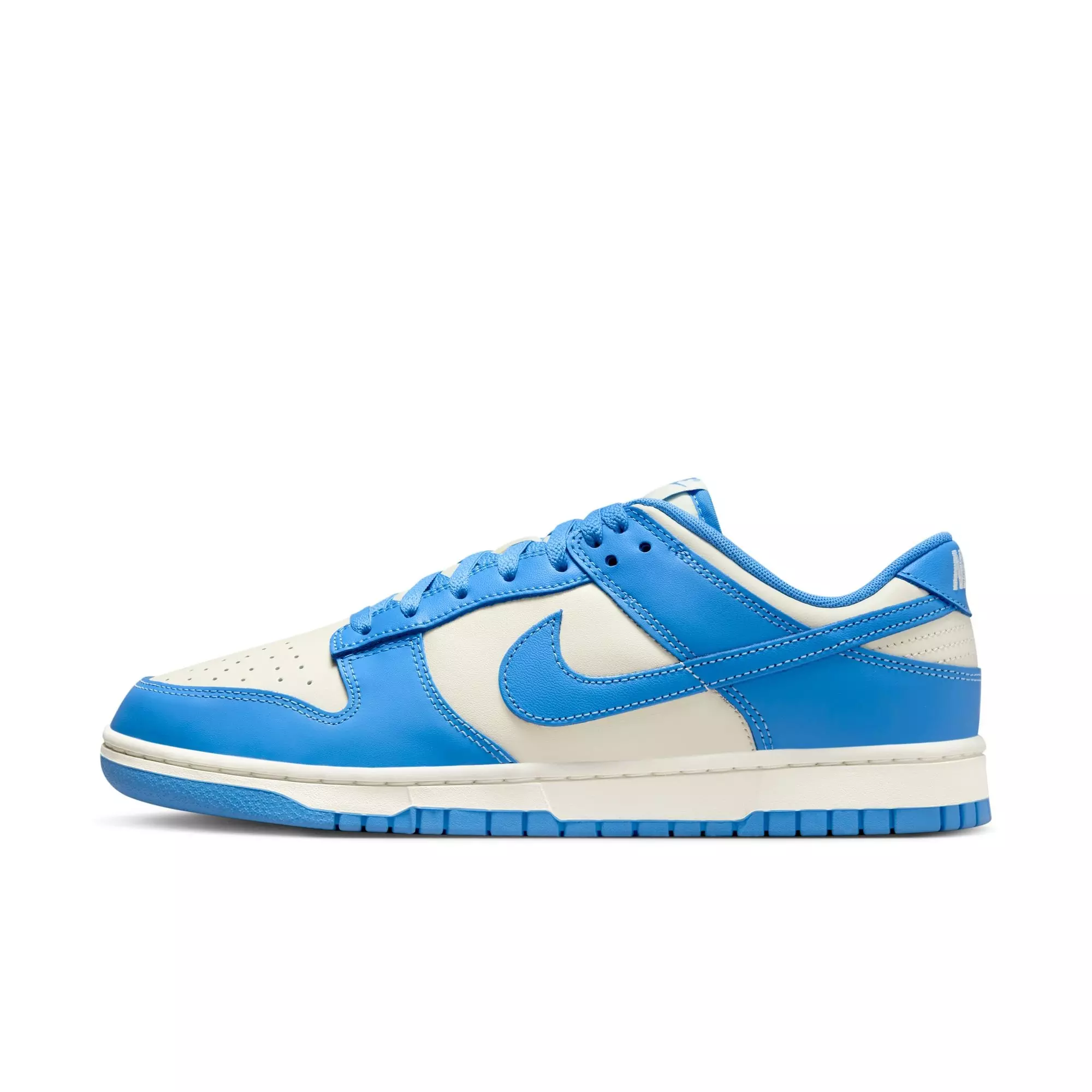 Nike Dunk Low Retro "Coconut Milk/University Blue/Gym Red" Men's Shoe - CREAM
