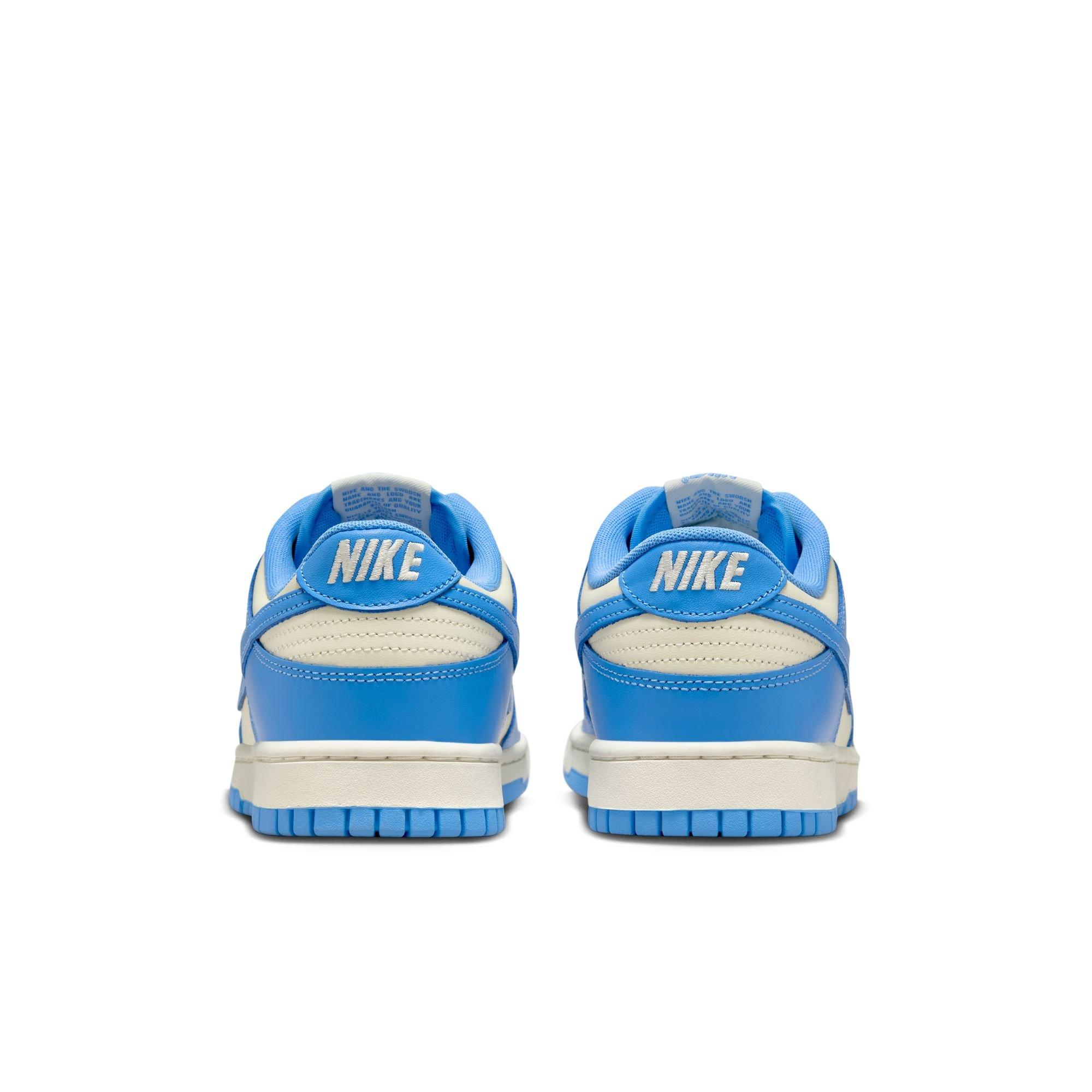 Nike Dunk Low Retro "Coconut Milk/University Blue/Gym Red" Men's Shoe - CREAM Thumbnail View 7
