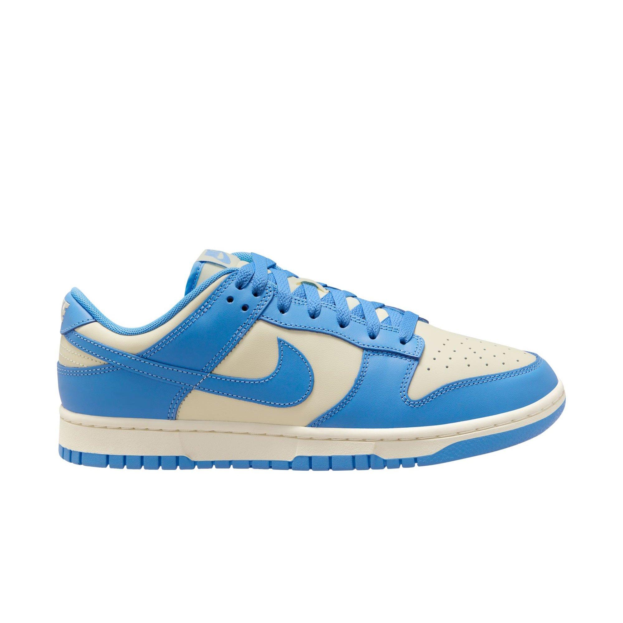 Nike Dunk Low Retro "Coconut Milk/University Blue/Gym Red" Men's Shoe - CREAM Thumbnail View 1