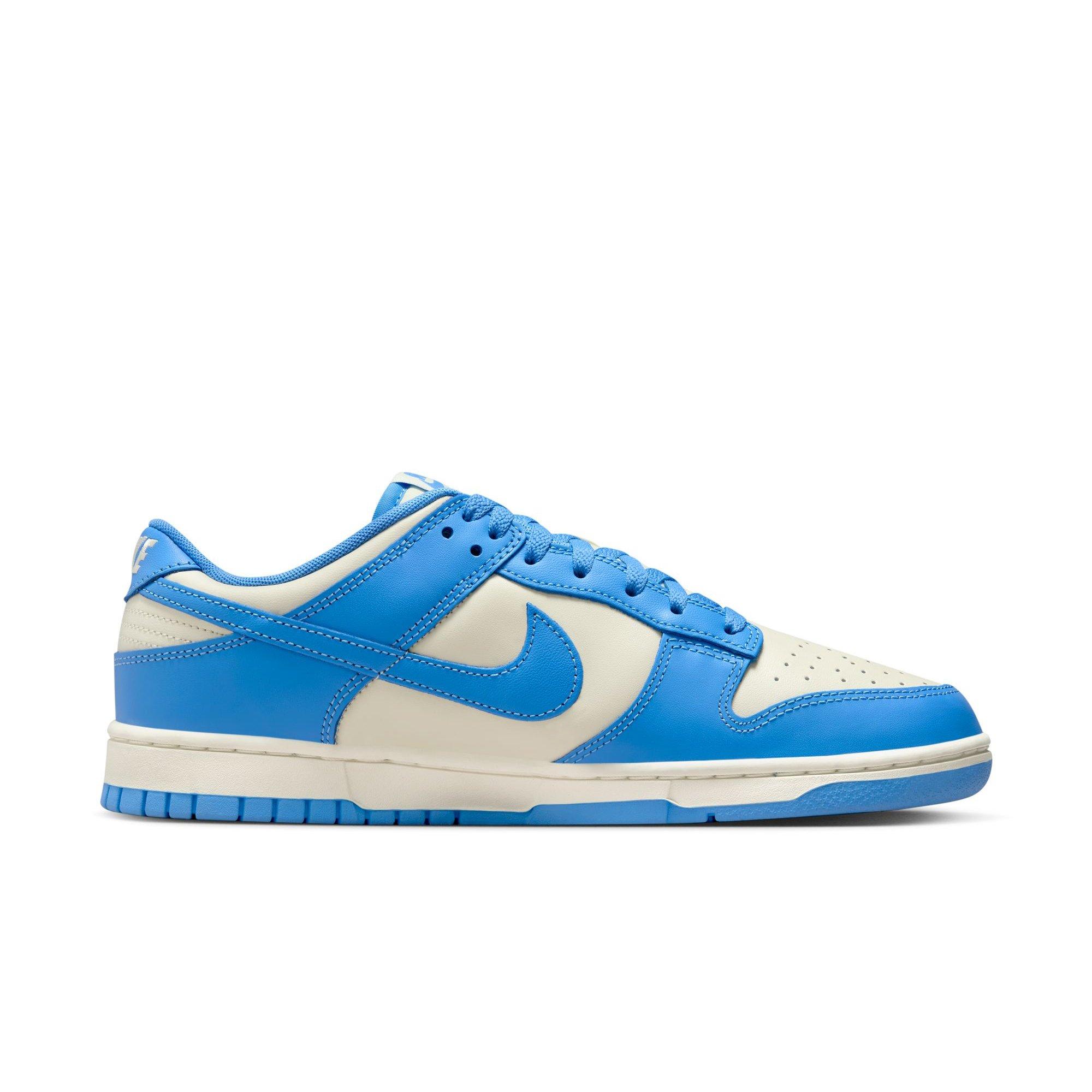 Nike Dunk Low Retro "Coconut Milk/University Blue/Gym Red" Men's Shoe - CREAM Thumbnail View 2