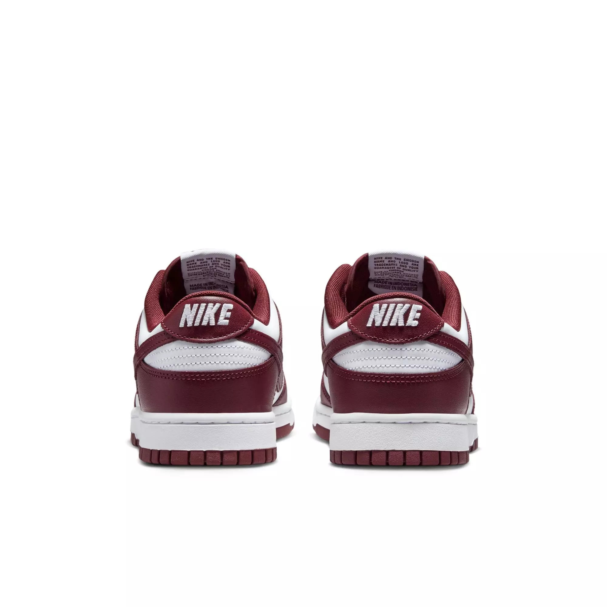 Nike Dunk Low Retro "White/Redwood/Gym Red" Men's Shoe - WHITE/RED