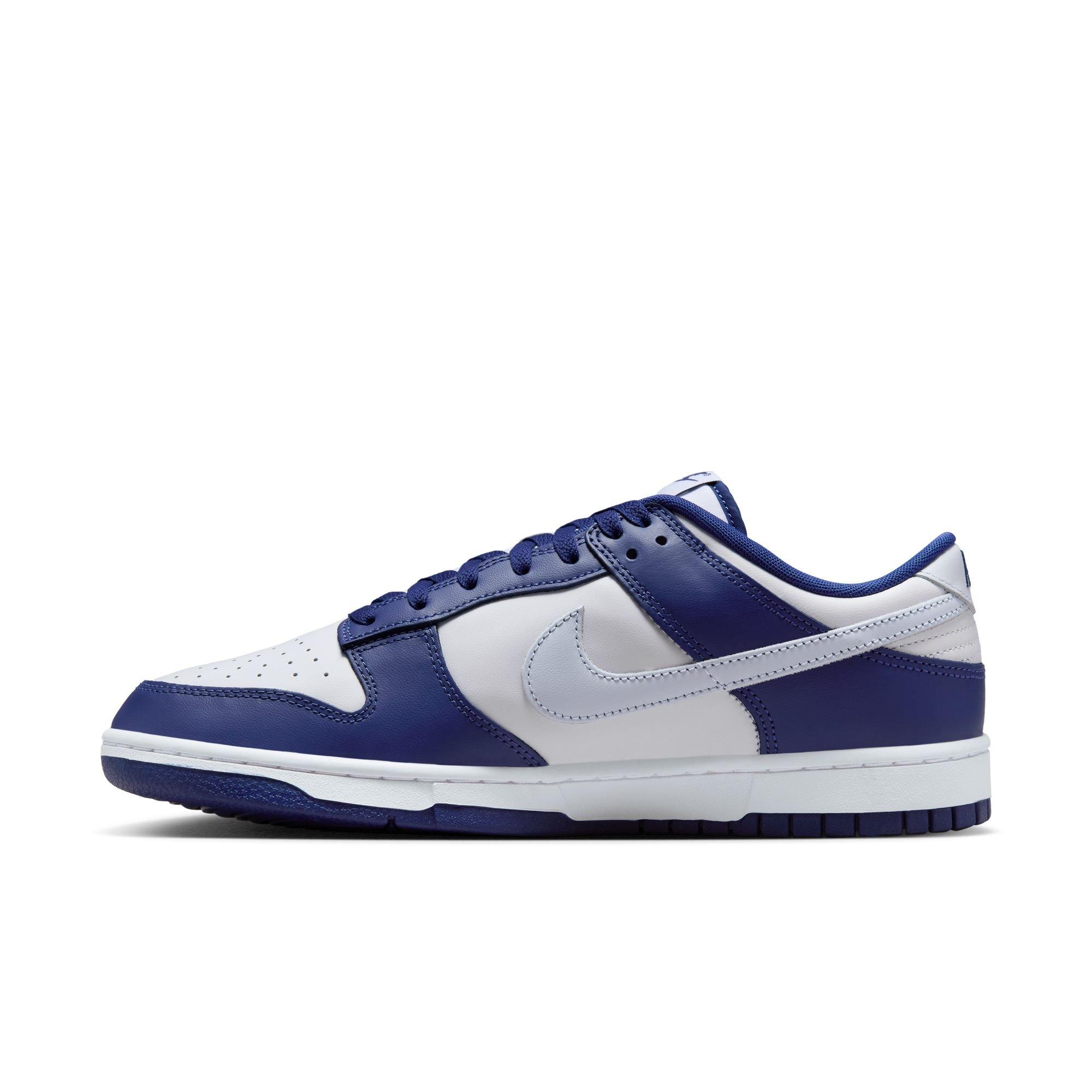 Nike Dunk Low Retro Men's "Deep Royal Blue/Football Grey/White" Shoe