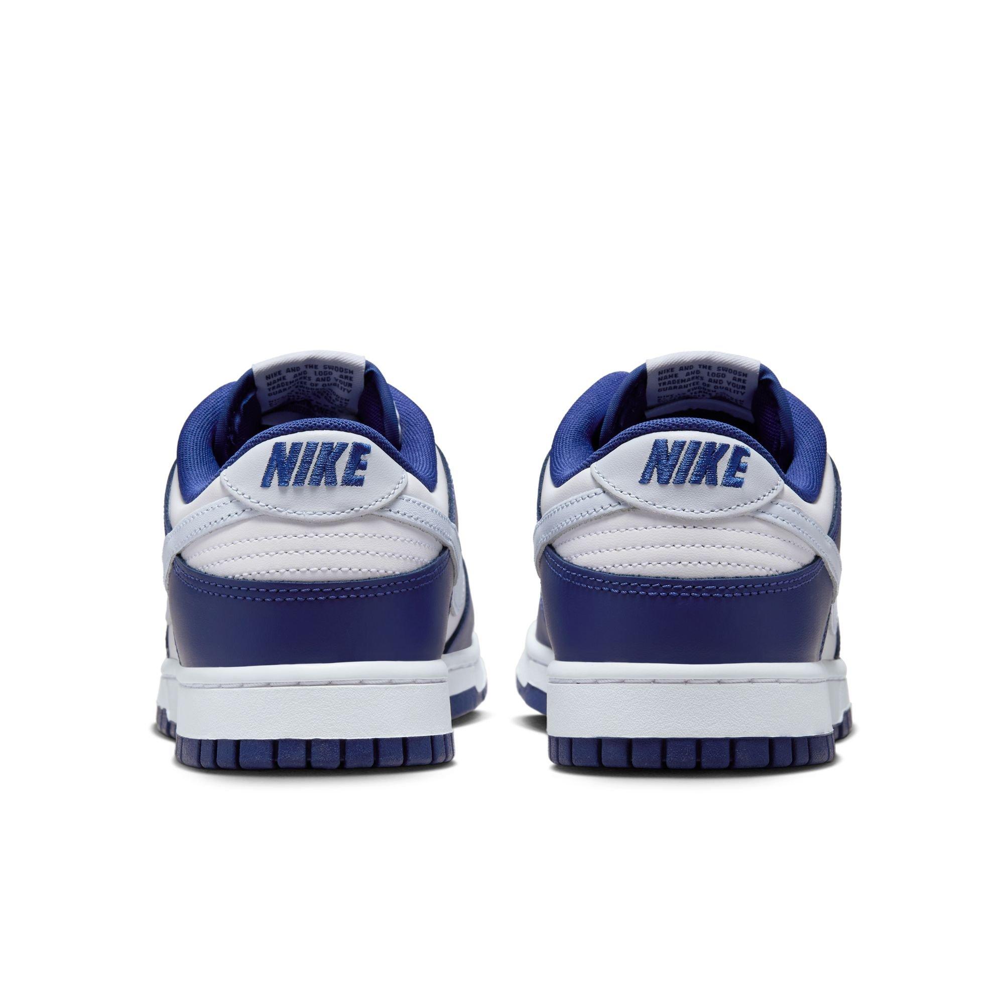 Nike Dunk Low Retro Men's "Deep Royal Blue/Football Grey/White" Shoe