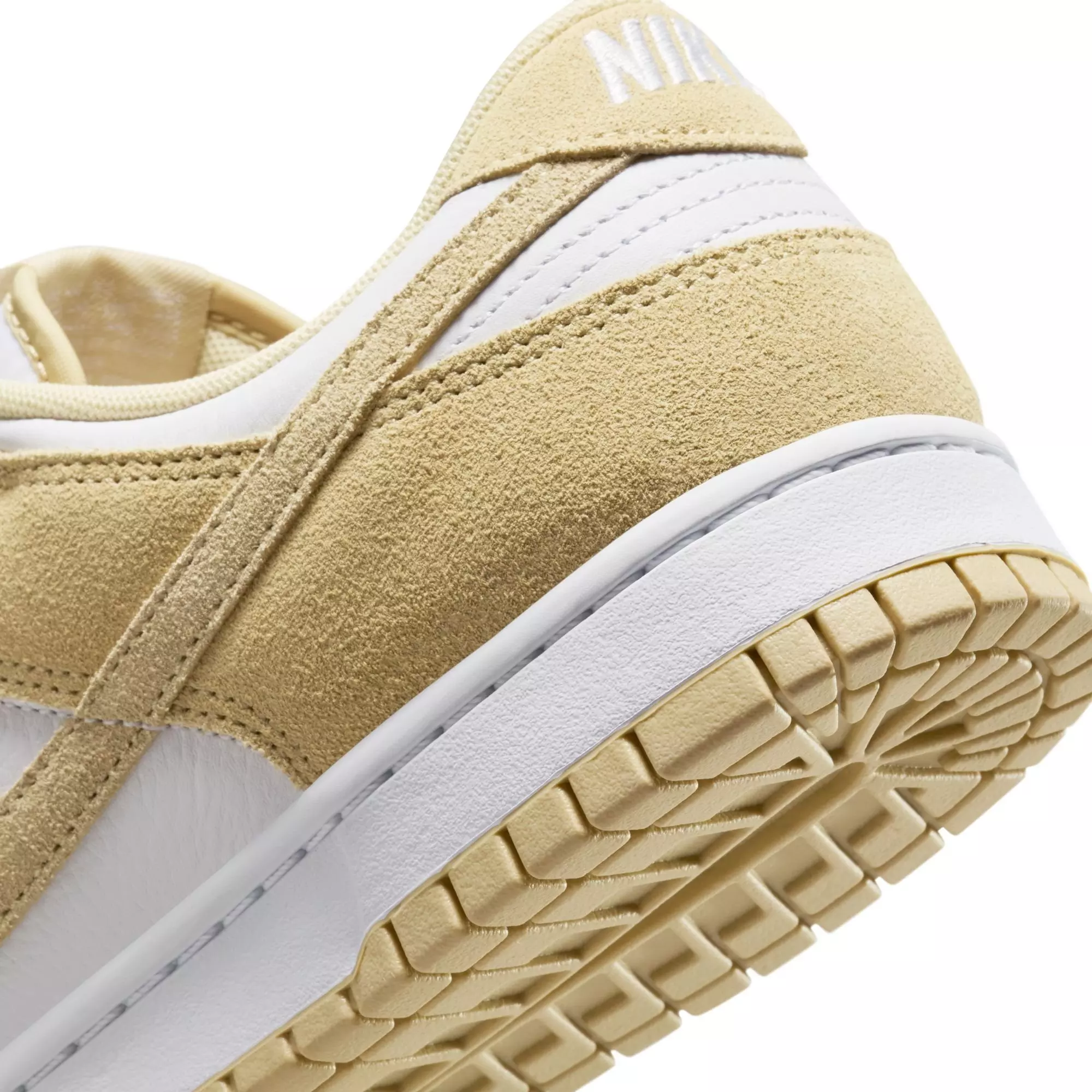 Nike Dunk Low Retro "White/Tm Gold" Men's Shoe - WHITE/GOLD