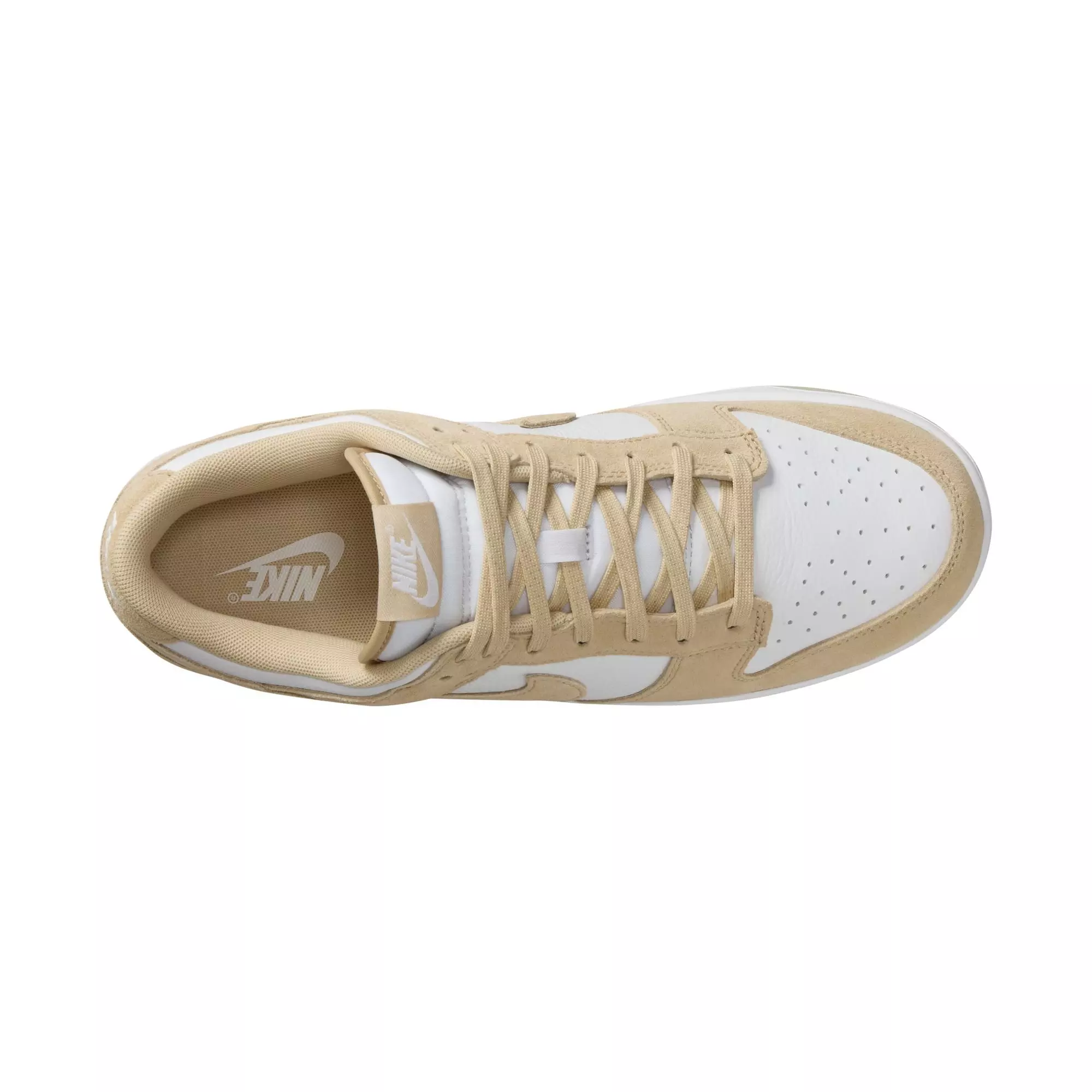 Nike Dunk Low Retro "White/Tm Gold" Men's Shoe - WHITE/GOLD