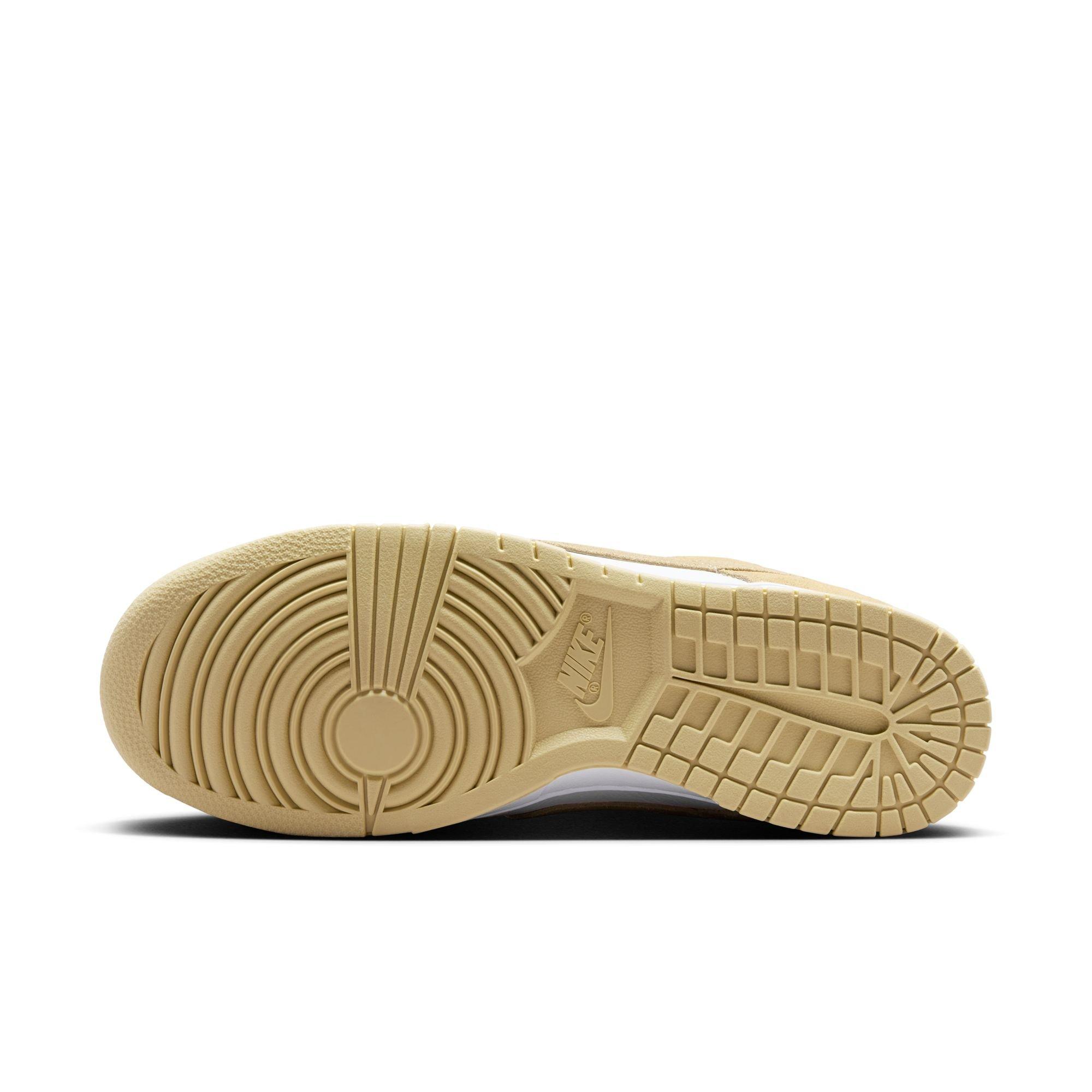 Nike Dunk Low Retro "White/Tm Gold" Men's Shoe - WHITE/GOLD Thumbnail View 9