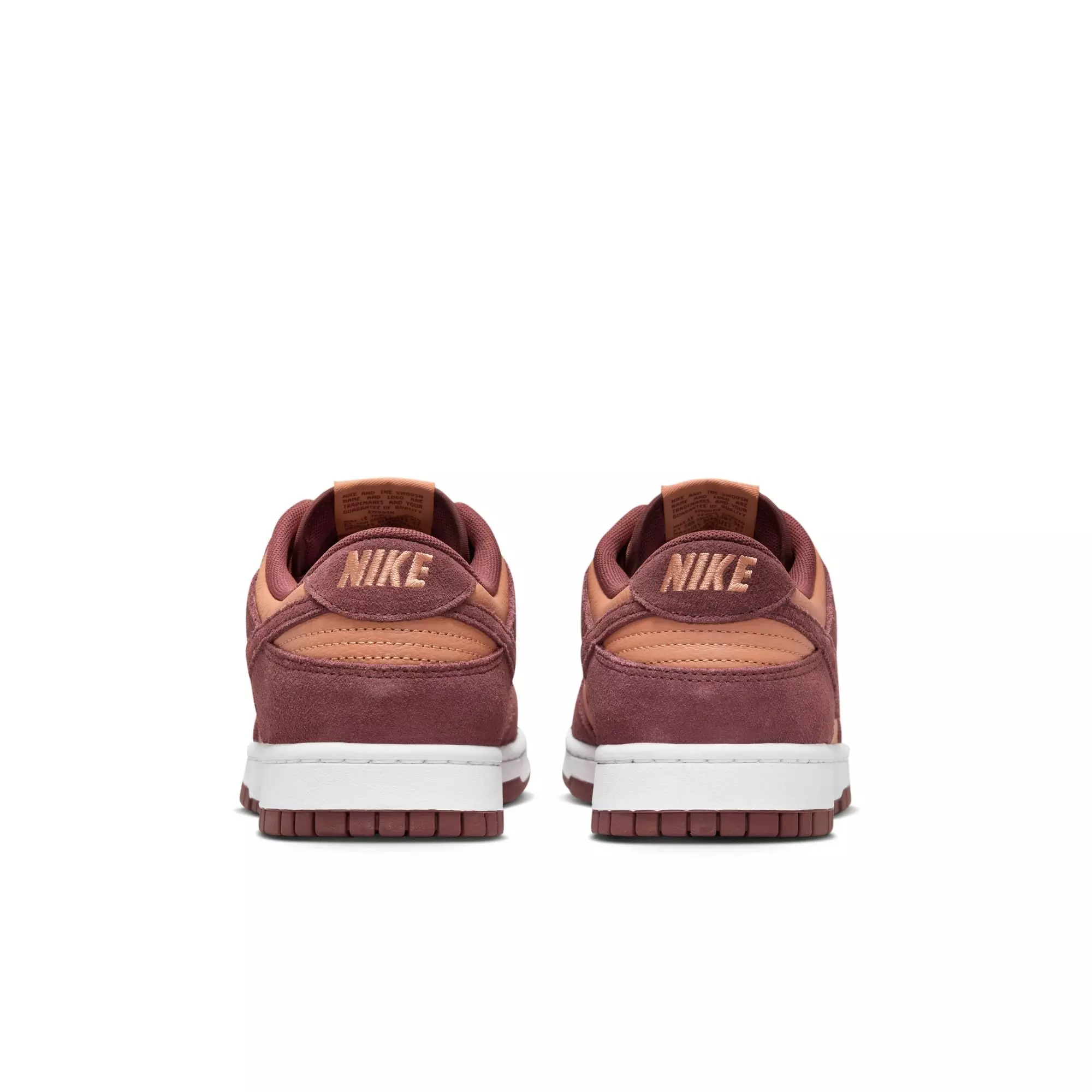 Nike Dunk Low "Amber Brown/Dark Pony/White" Men's Shoe - MAROON