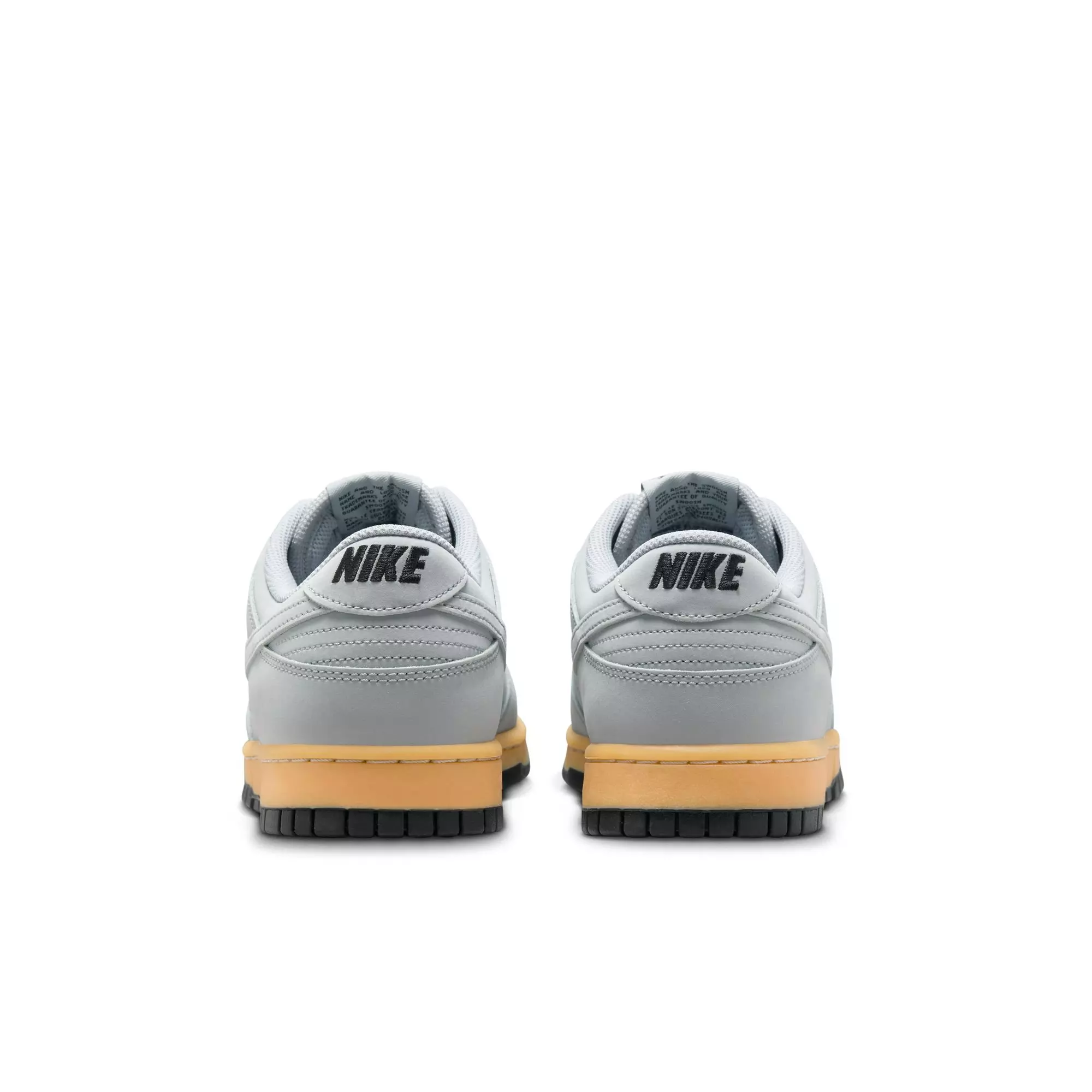 Nike Dunk Low Retro SE "Wolf Grey/Gum Yellow/Black" Men's Shoe - TAN