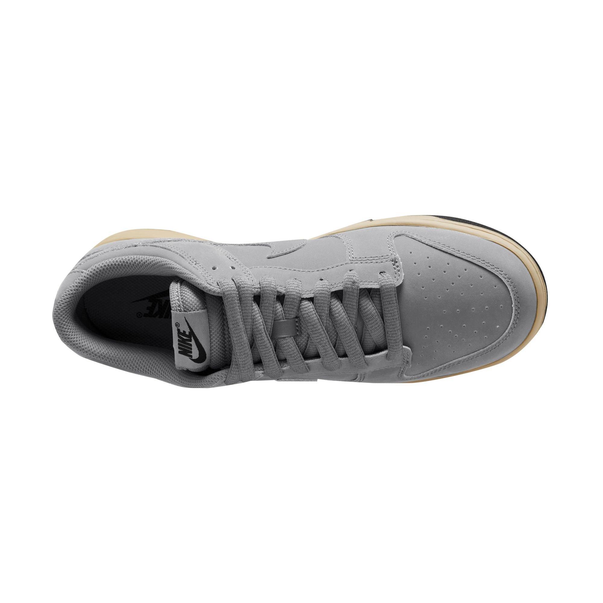 Nike Dunk Low Retro SE "Wolf Grey/Gum Yellow/Black" Men's Shoe - TAN Thumbnail View 7