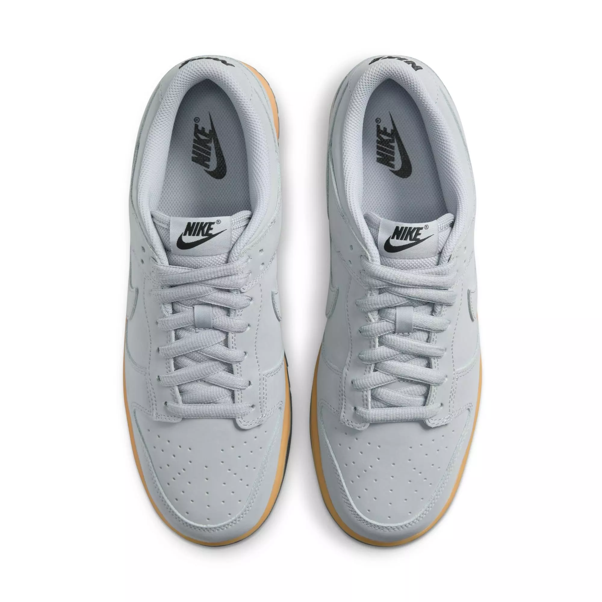 Nike Dunk Low Retro SE "Wolf Grey/Gum Yellow/Black" Men's Shoe - TAN