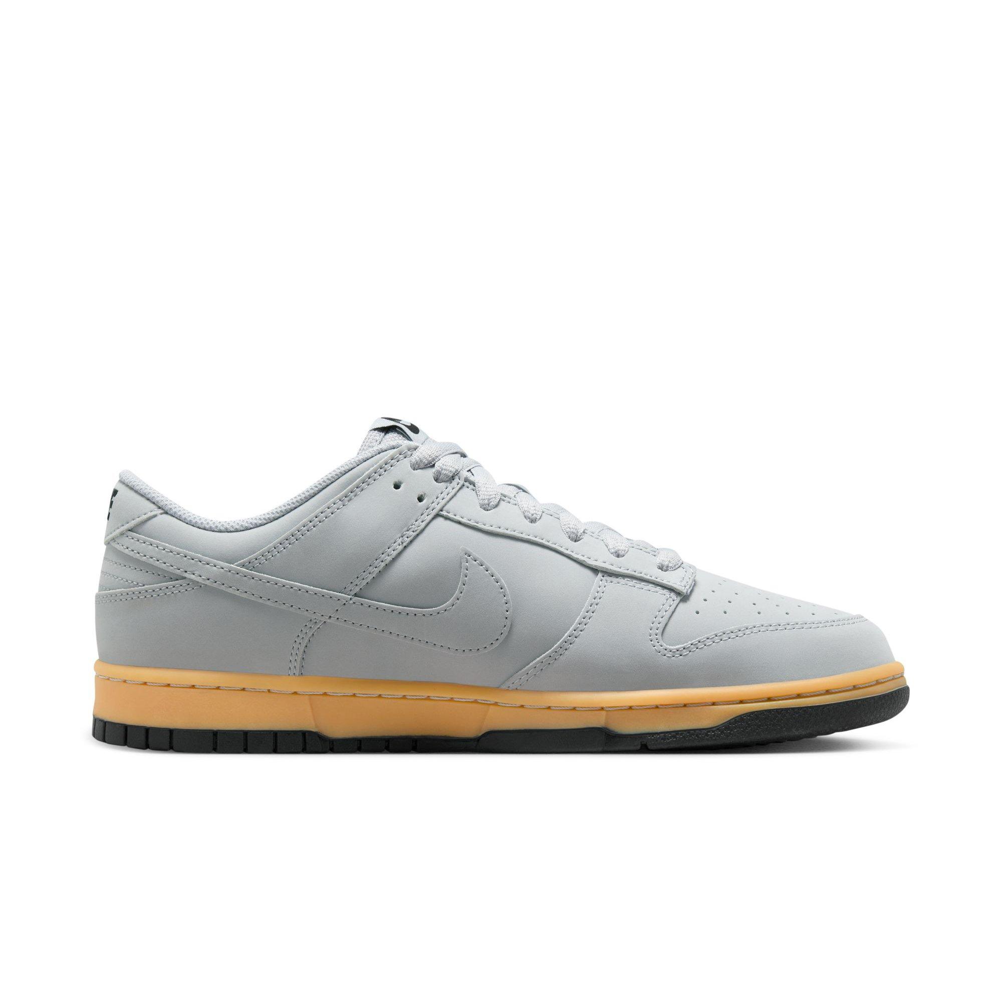 Nike Dunk Low Retro SE Men's "Wolf Grey/Gum Yellow/Black" Shoe