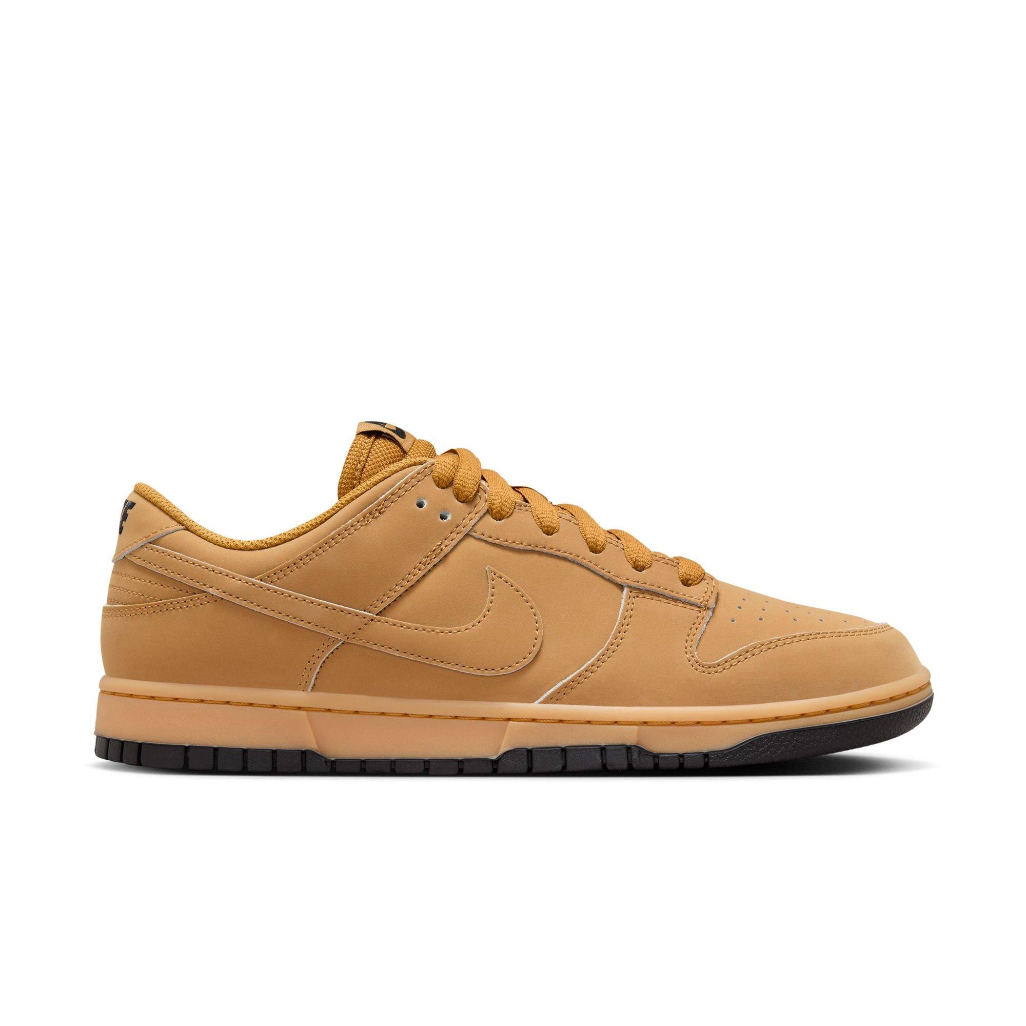 Nike Dunk Low Retro SE "Wheat/Gum Yellow/Black" Men's Shoe - TAN/BLACK