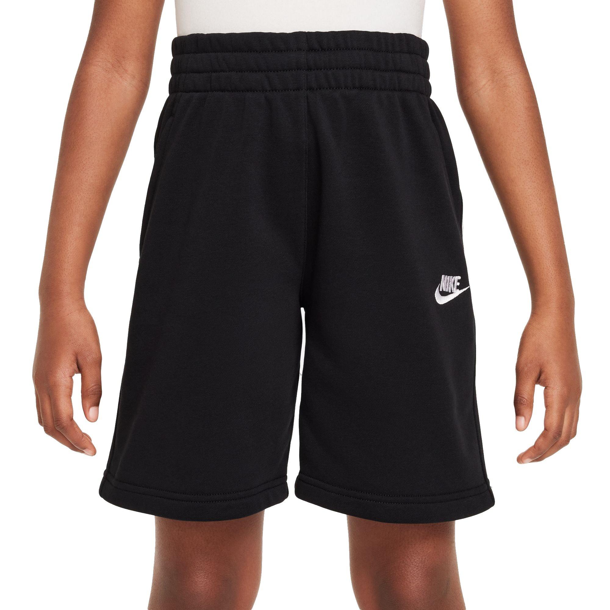 Nike Big Boys' Sportswear Club Fleece Shorts - BLACK