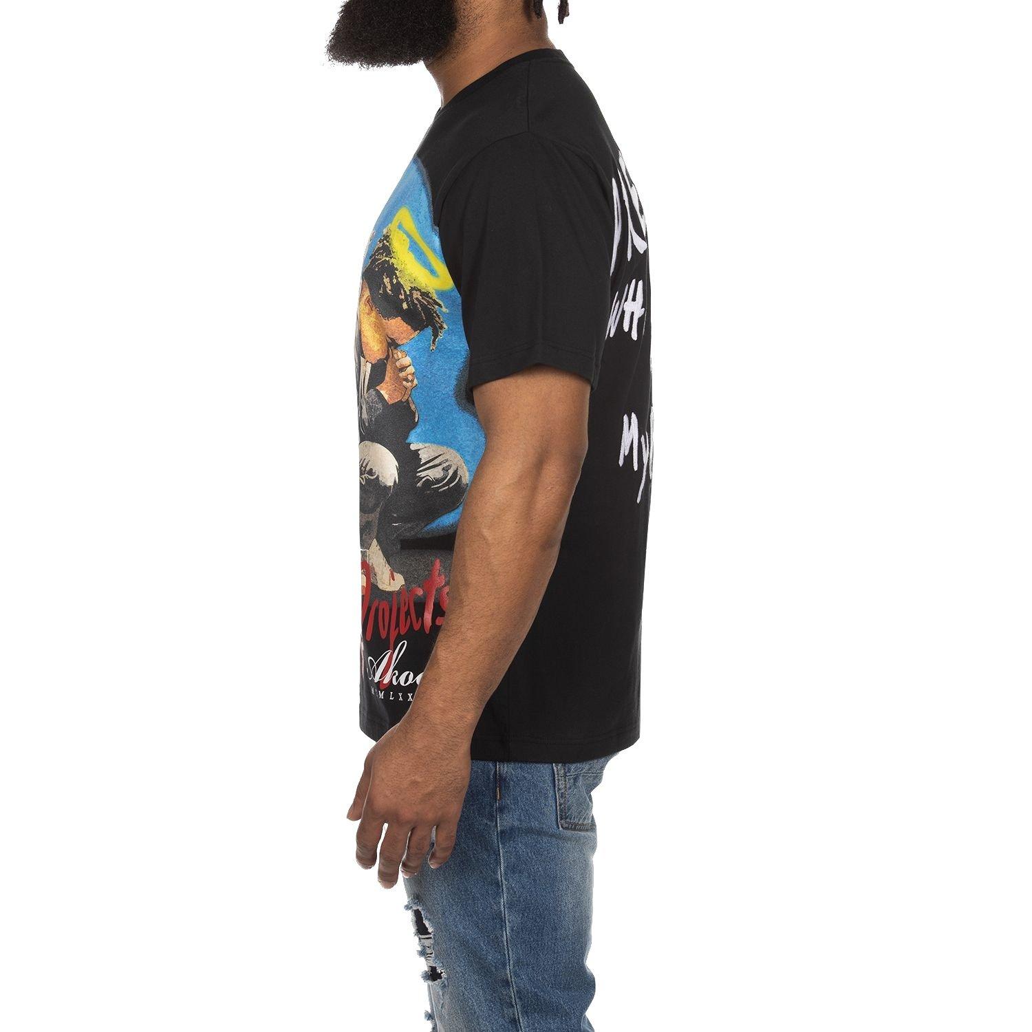 AKOO Prayed Up Men's Black Tee