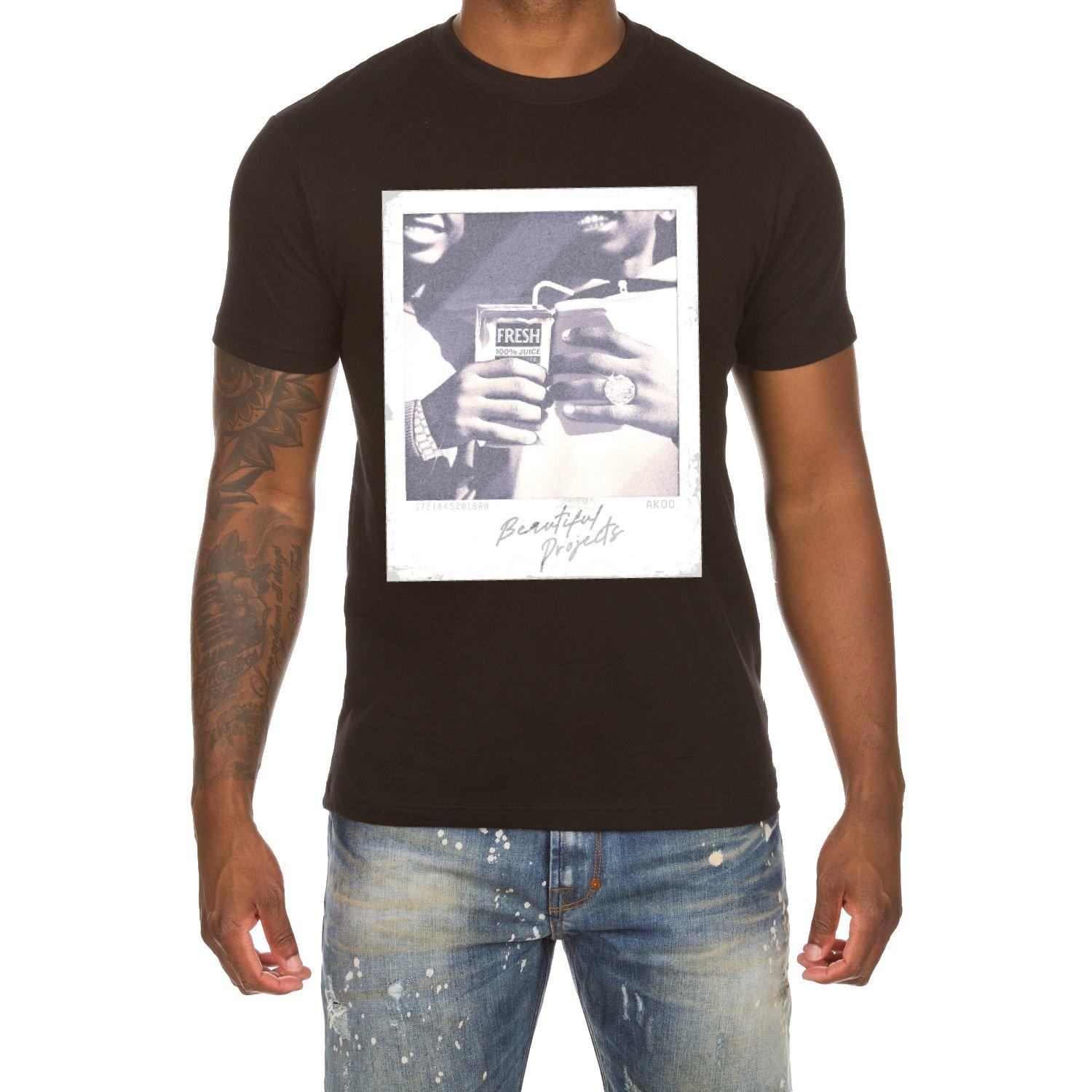 AKOO Men's Cheers Tee - Black - BLACK