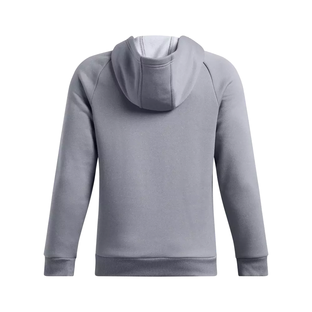 Under Armour Big Boys' Armour Fleece Pro Pullover Hoodie - GREY