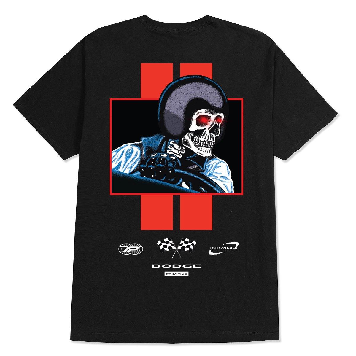 Primitive Men's Racer Tee - BLACK Thumbnail View 1