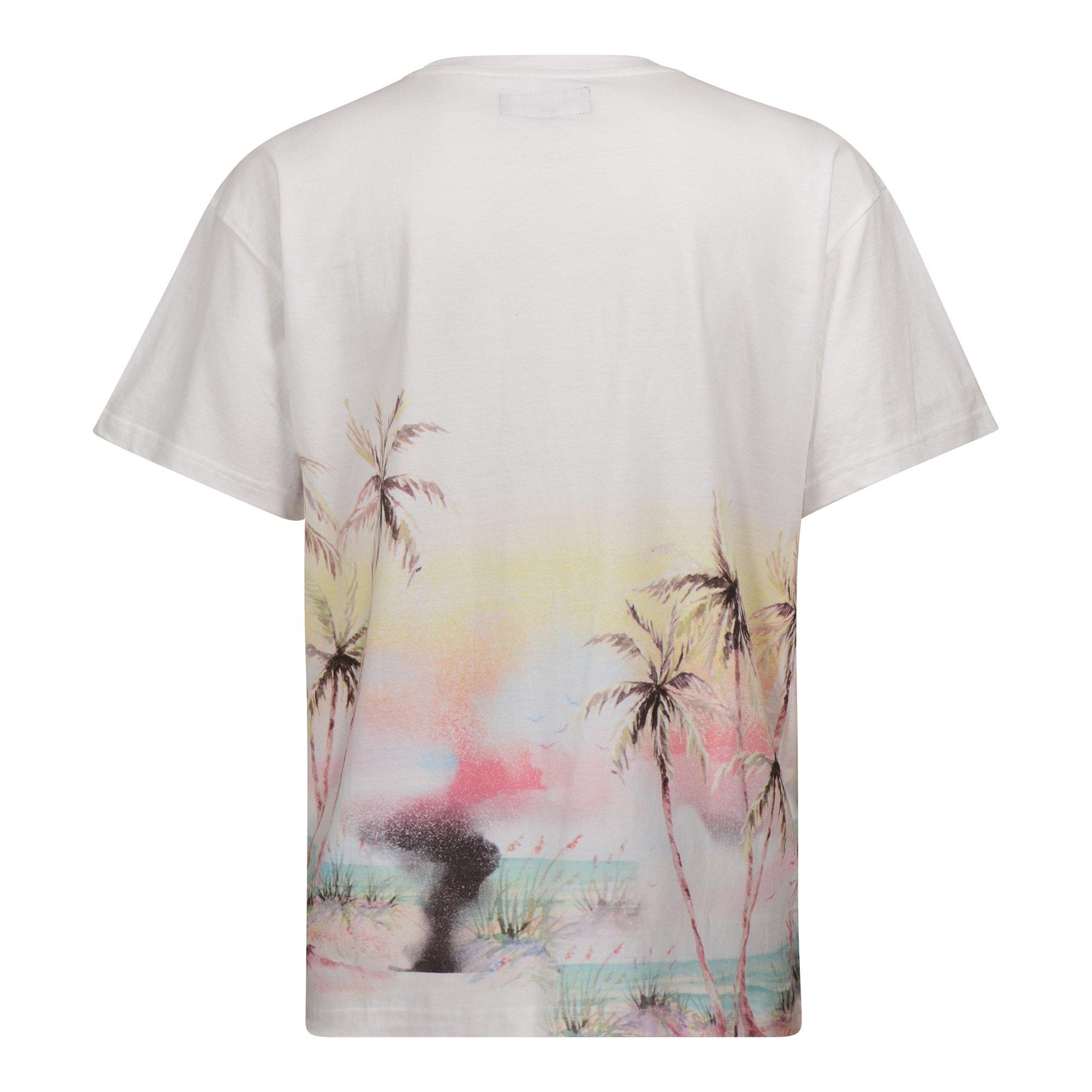 Reason Men's Lost Angels Surf Tee - WHITE Thumbnail View 2