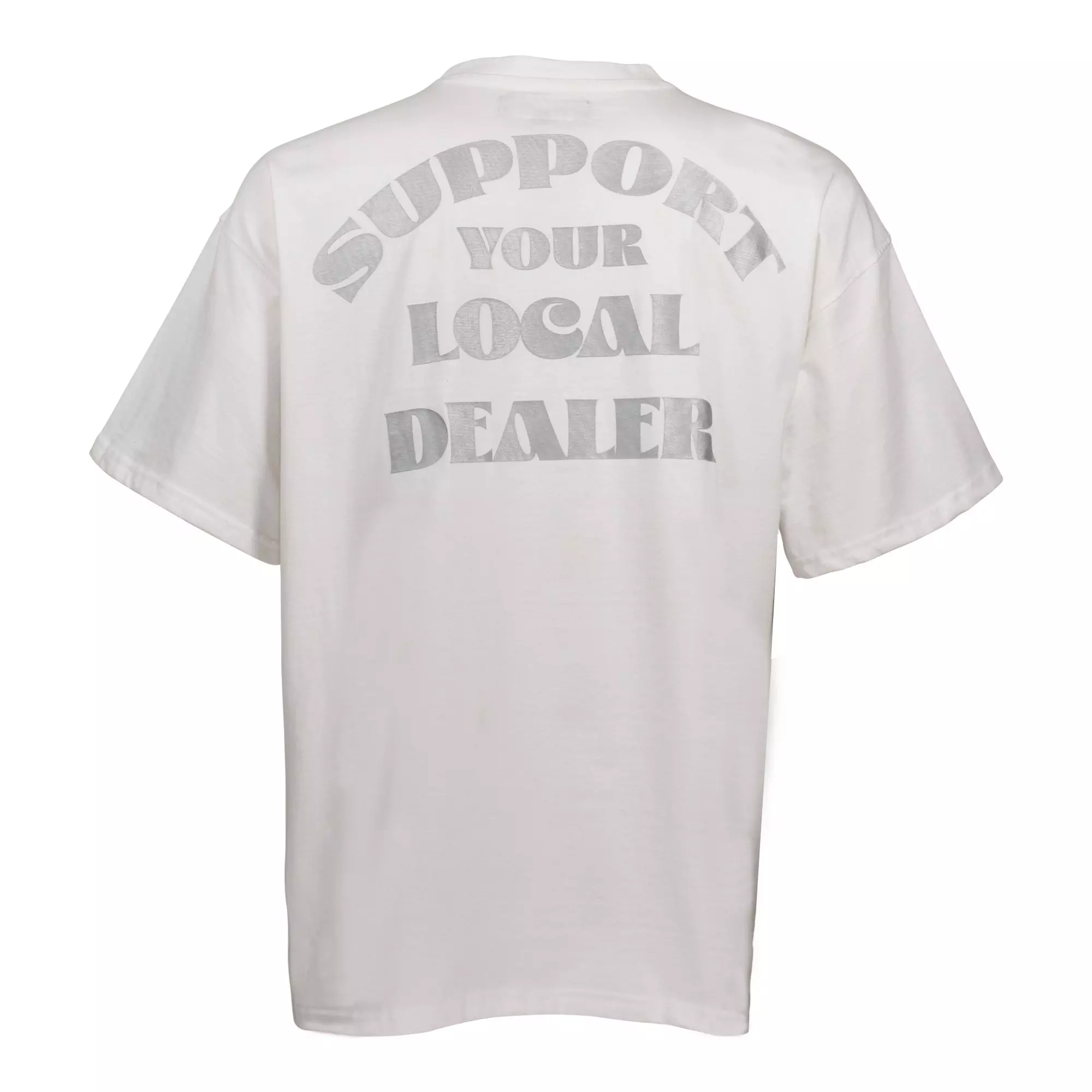 Reason Men's Support Local Tee - WHITE