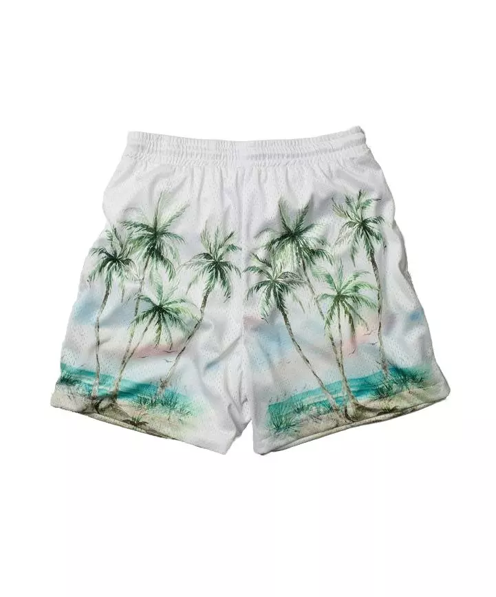 Reason Men's Lost Angels Surf Shorts - WHITE