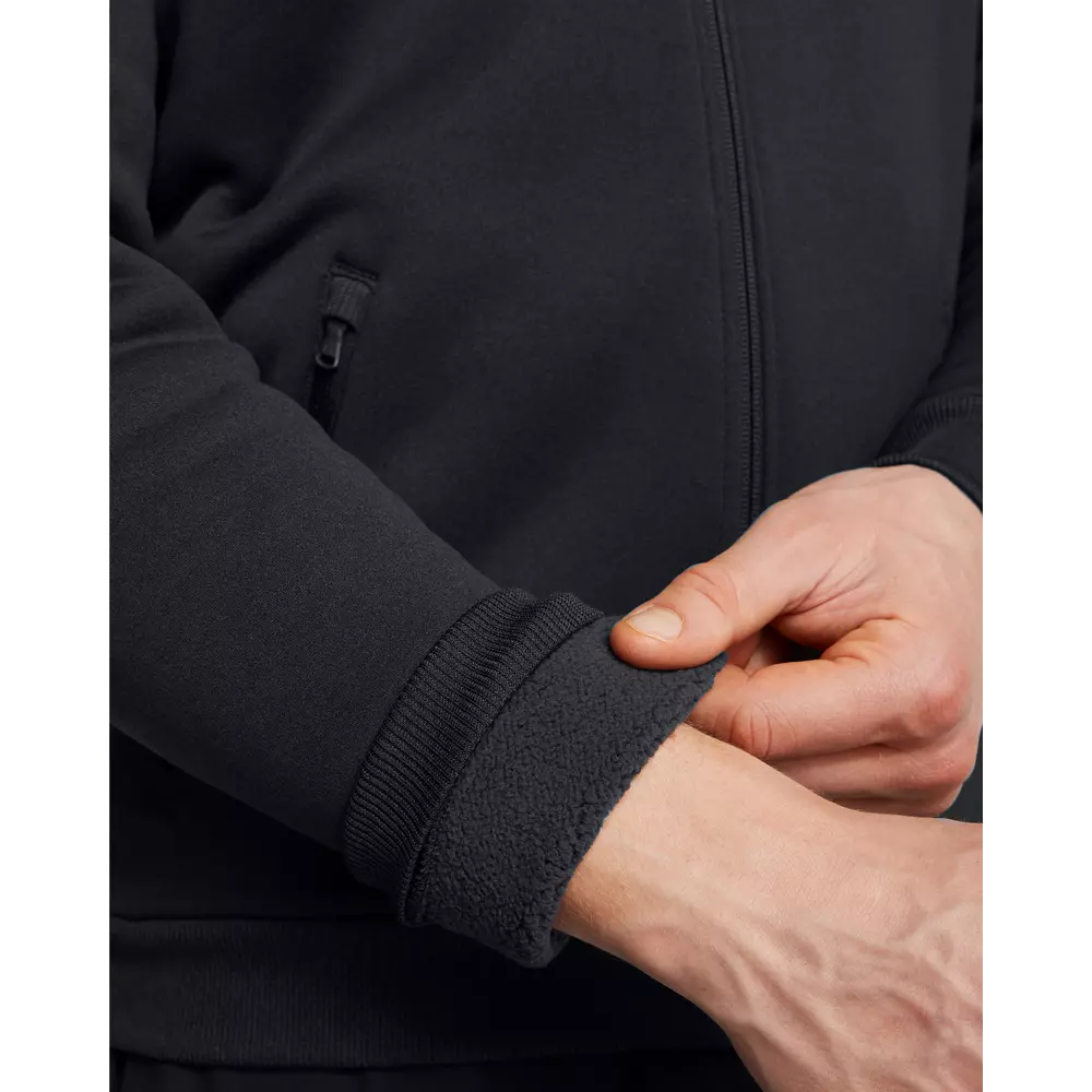 Under Armour Men's Armour Fleece Pro Full-Zip Jacket - BLACK