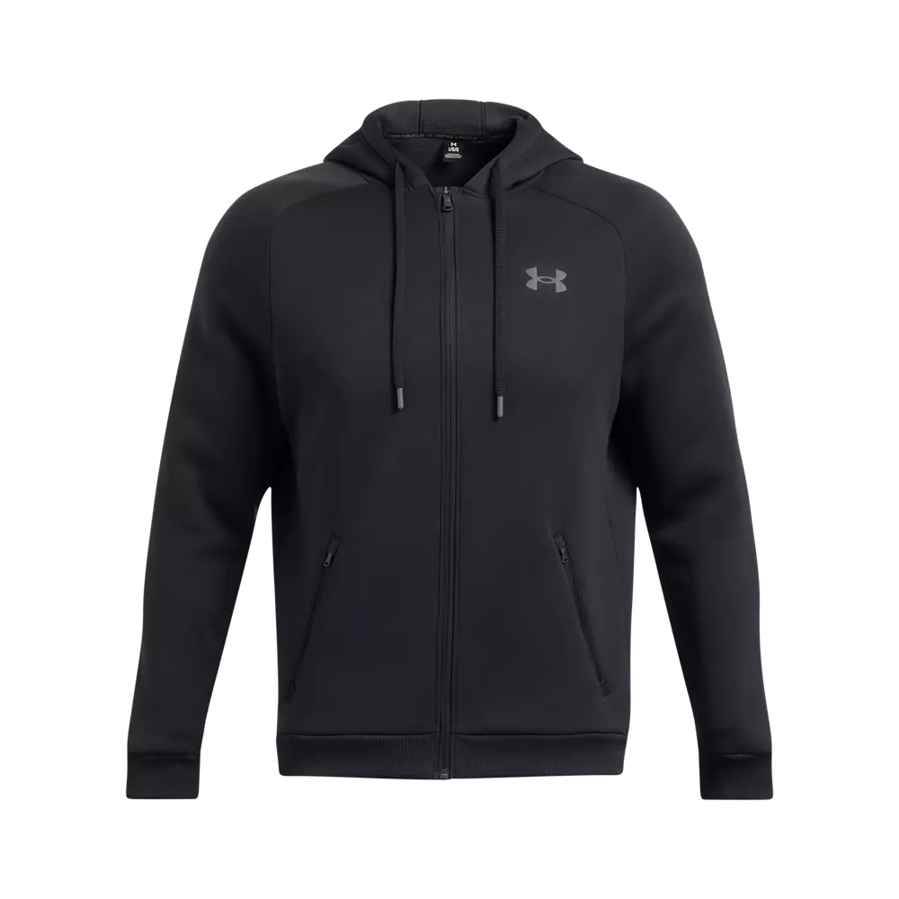 Under Armour Men's Armour Fleece Pro Full-Zip Jacket - BLACK