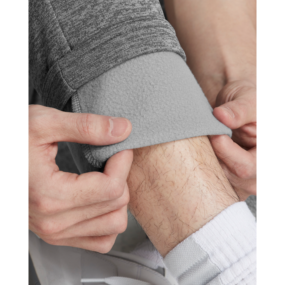 Under Armour Men's Armour Fleece Twist Pants - GREY Thumbnail View 4